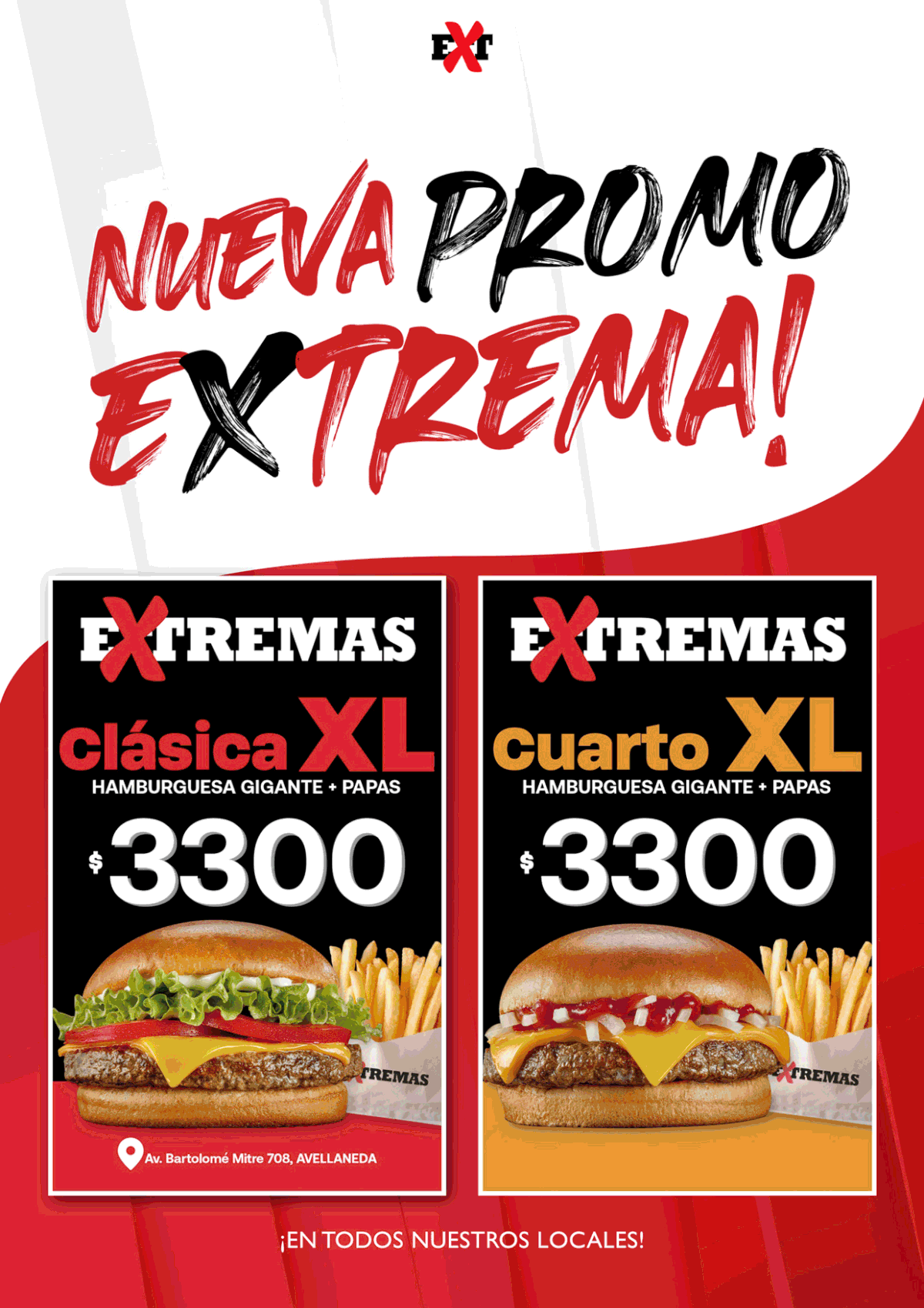 Hamburguesas Extremas