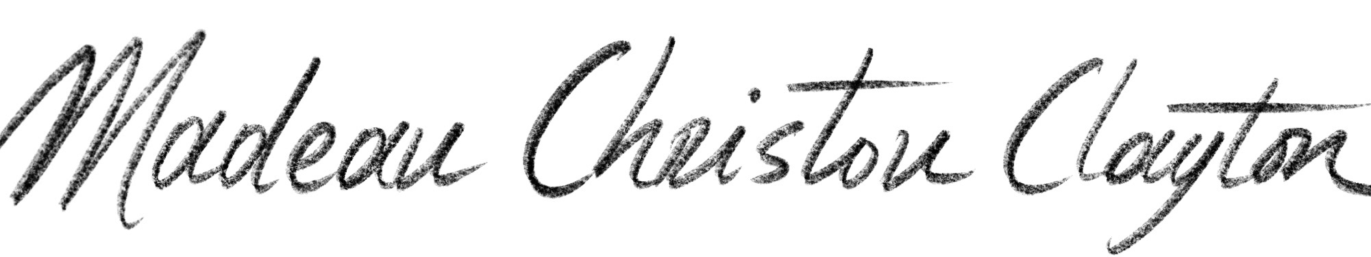 Madeau Christie Clayton