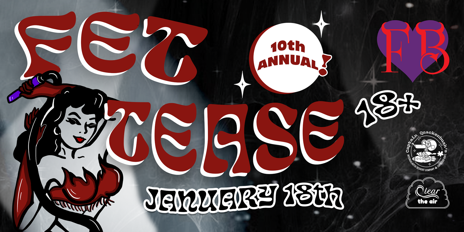 Web Banner for Fet-Tease 2024