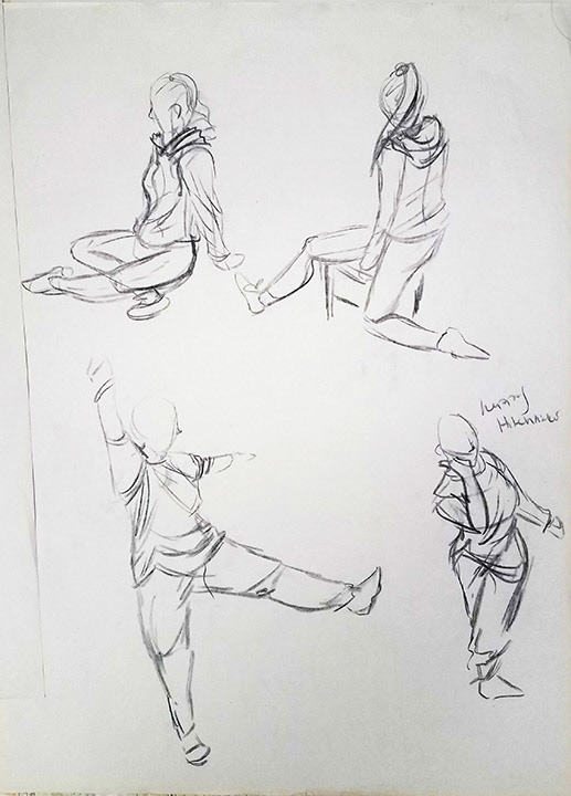 Motion Gestures | Charcoal