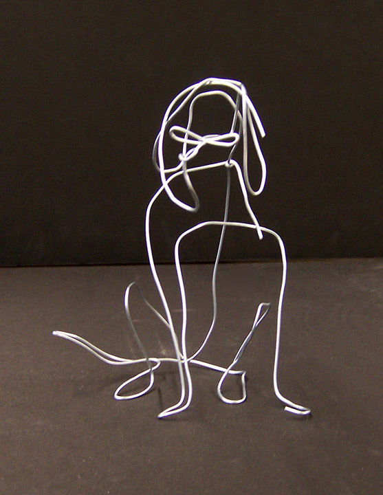 Representational Animal - Dog | Wire