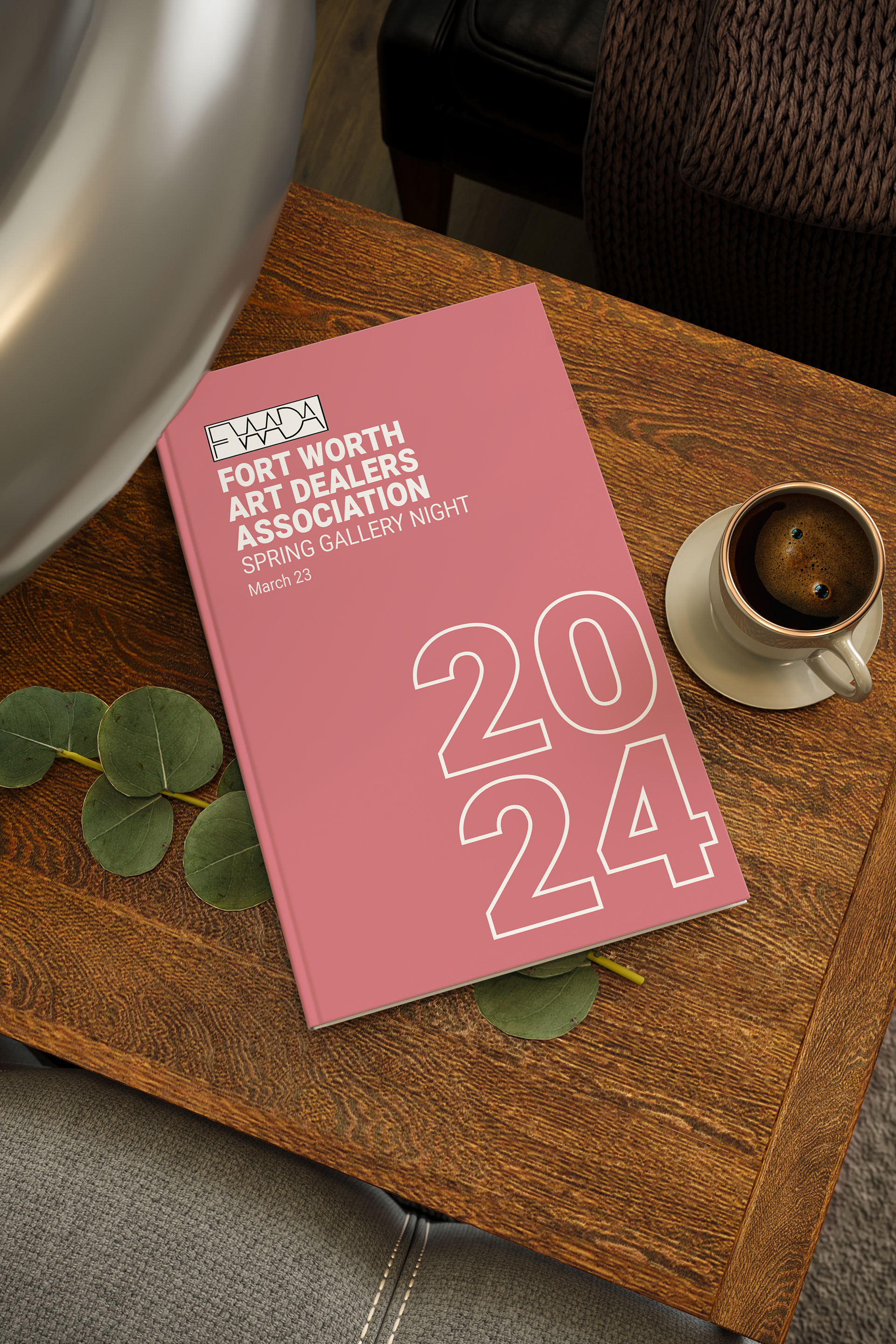 Layout design for the Fort Worth Art Dealer's Association (FWADA) 2023-present