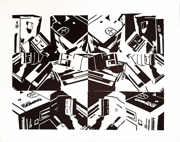 Shape/Negative Space | Cut Paper