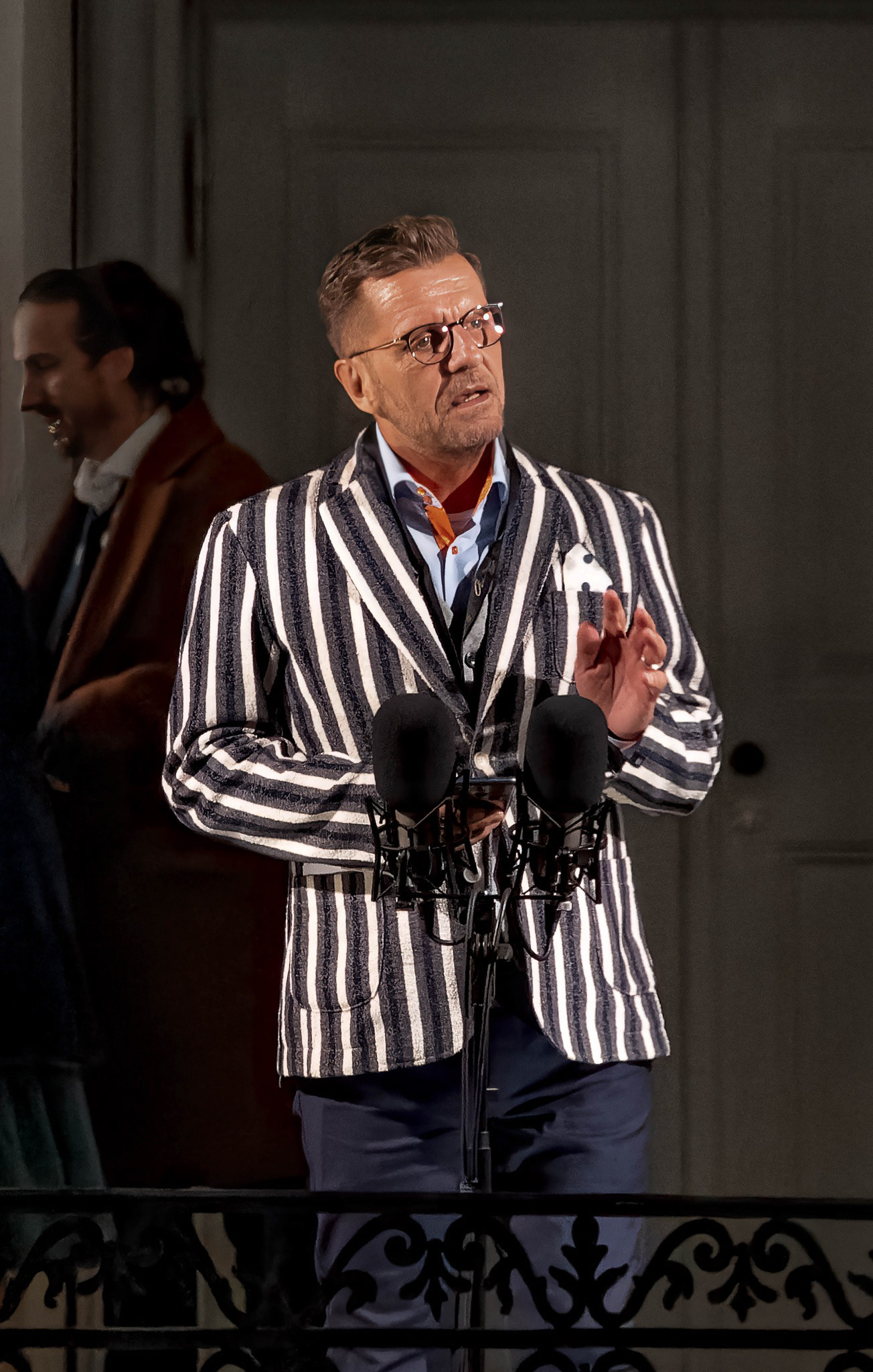 Peter Martin Jacob bei der Serenata Balkonia für das Sangeslust-Event