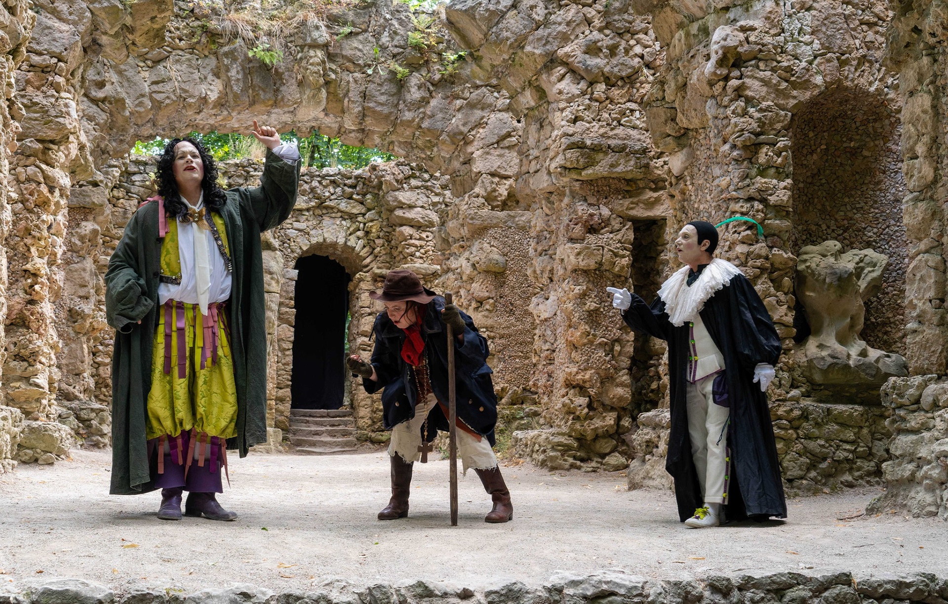 DON JUAN, Inszeniert von Dominik Kern für die Studiobühne Bayreuth im Felsengarten Sanspareil
