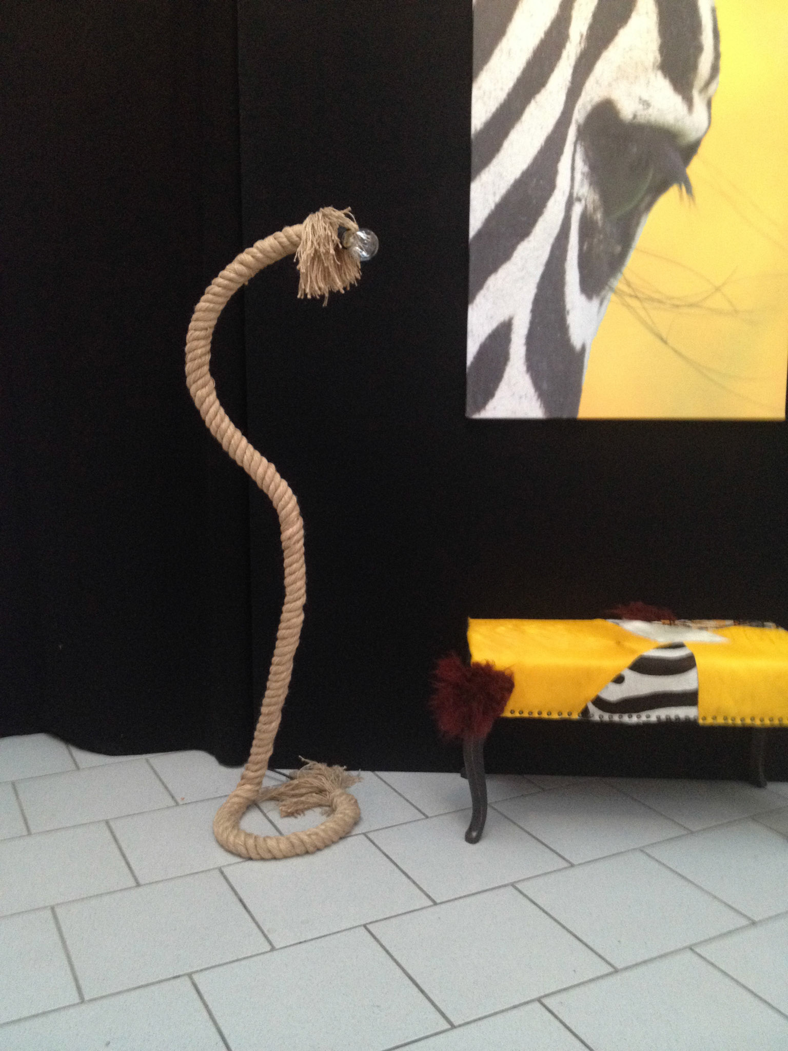 Ship rope lamp