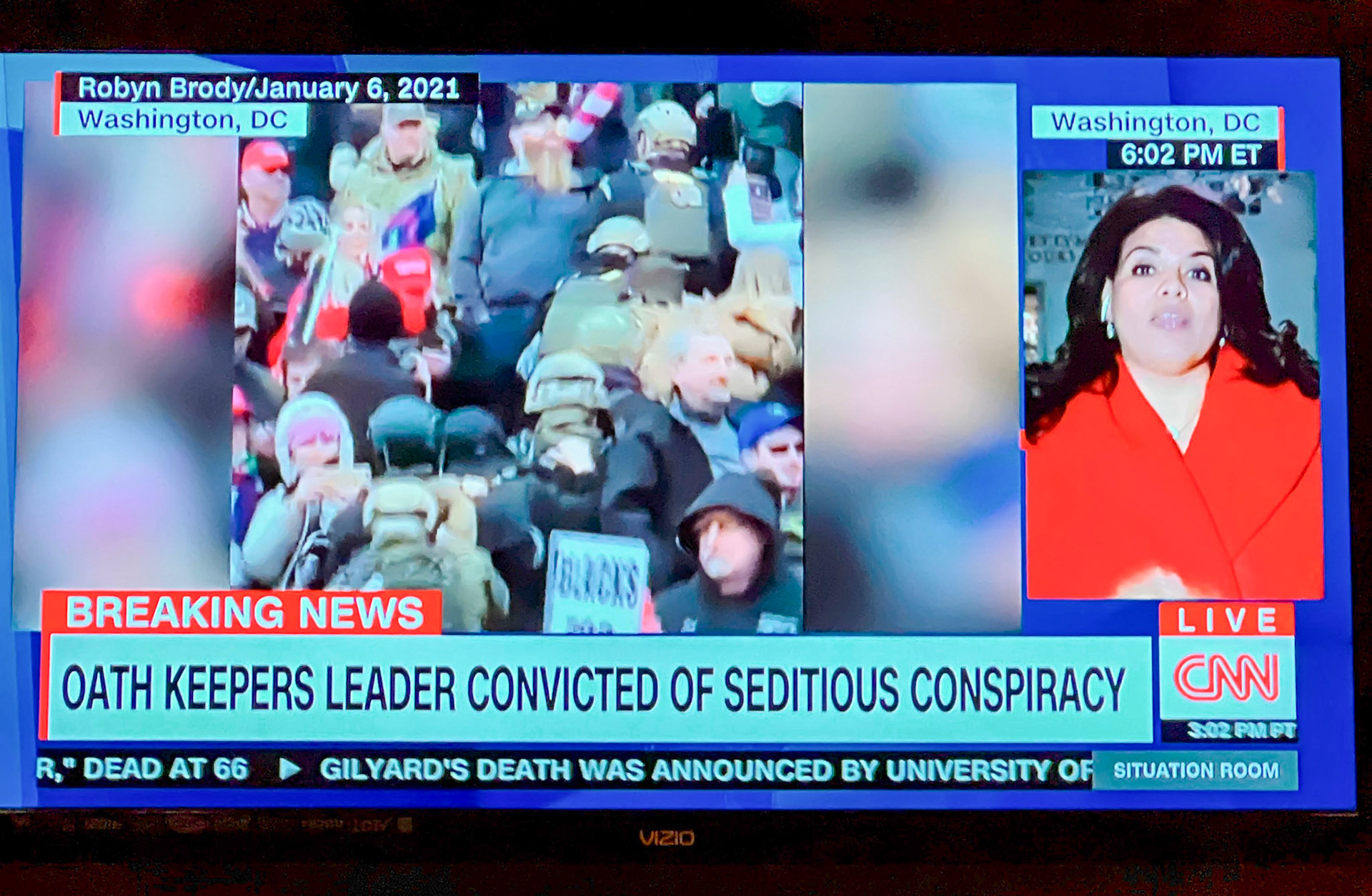 My image of the Insurrection has been seen and licensed worldwide.