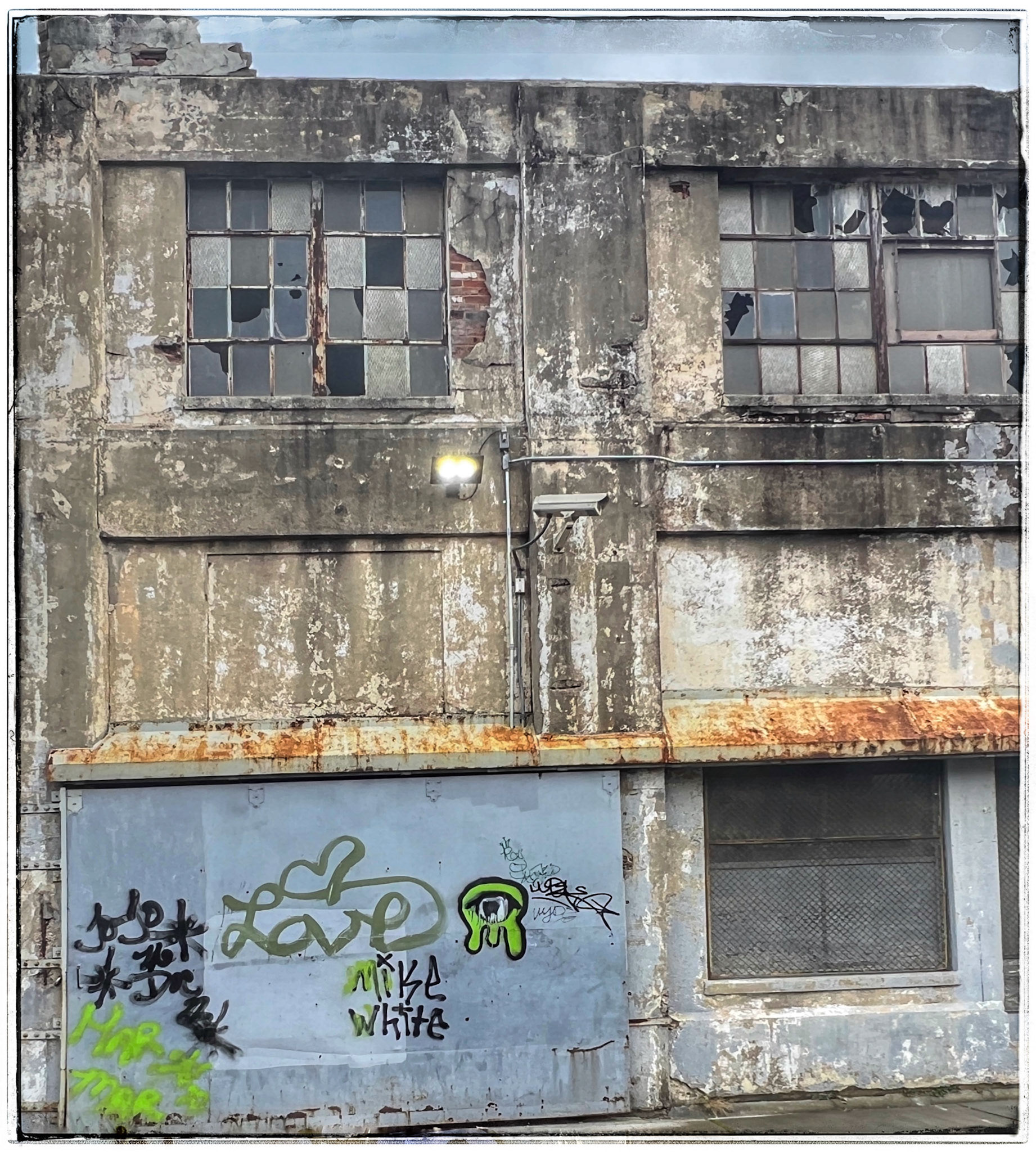 West Baltimore - Love graffiti tag.