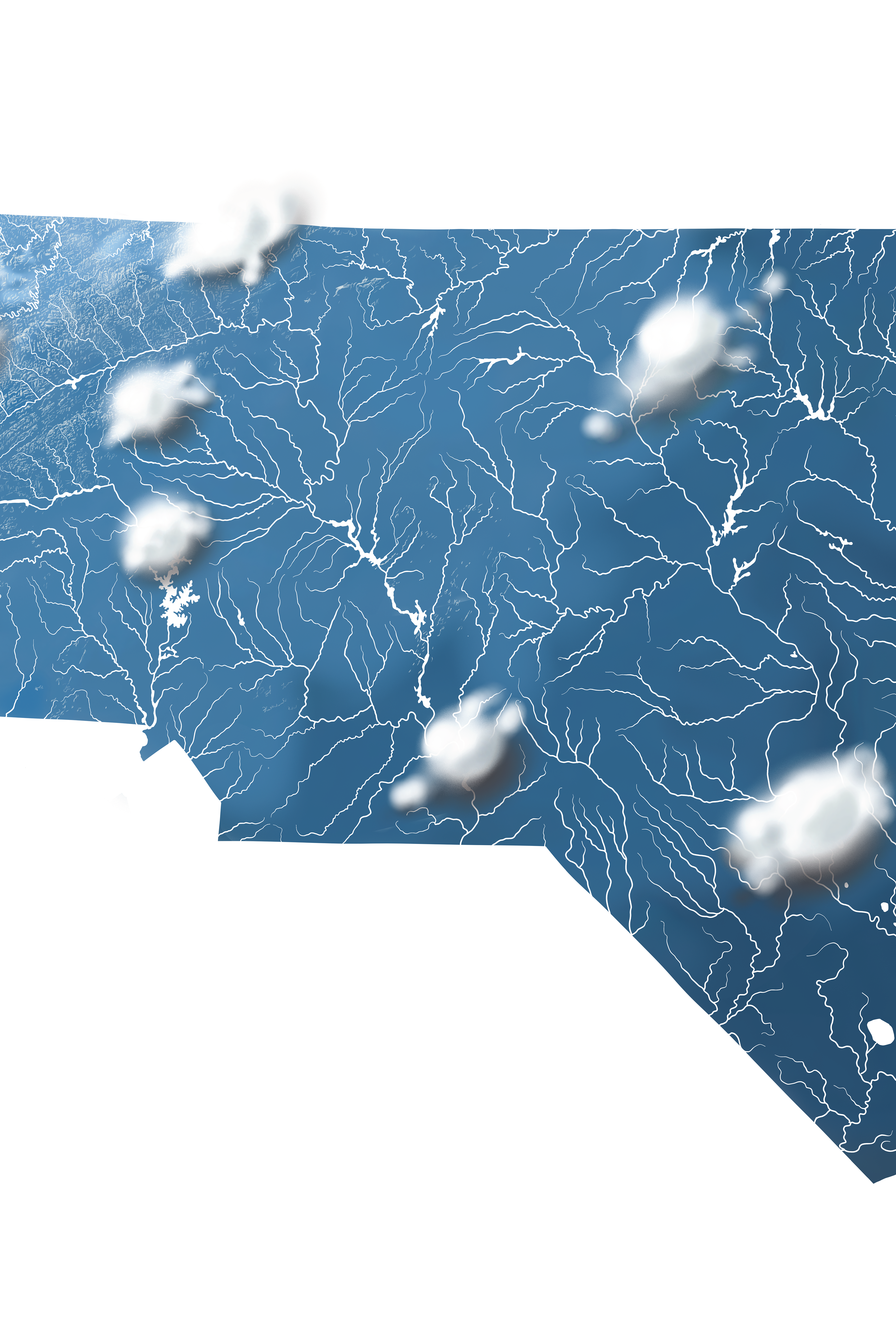 Each one of these three parts of this NC print are massive, 24x36 inches each. 