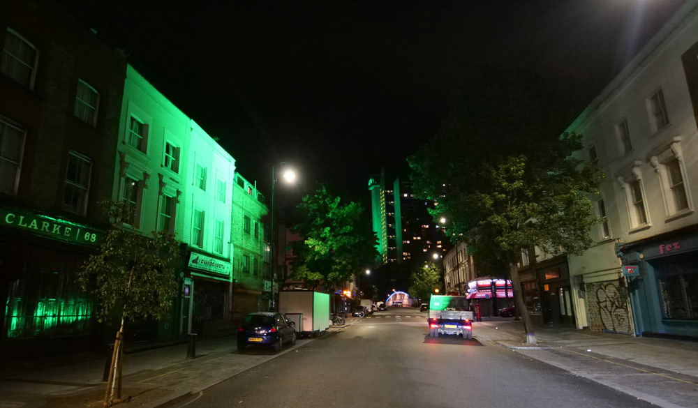 "Greening the streets" in 2020