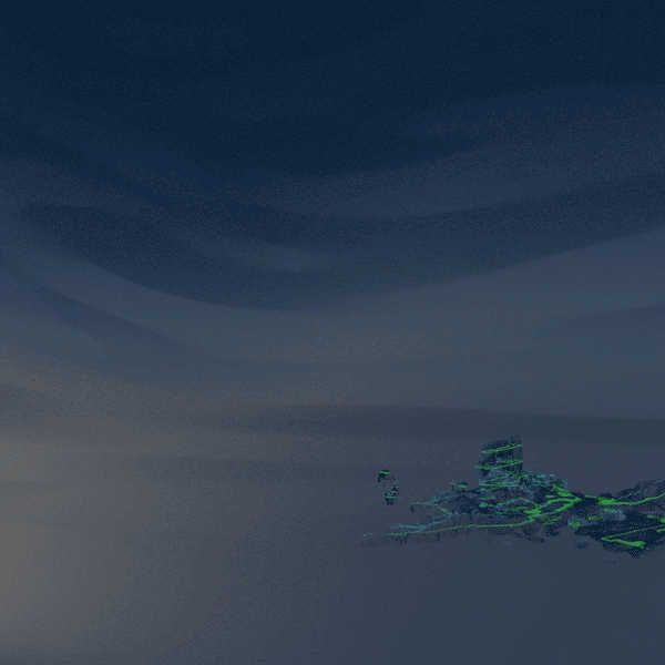Sky water effect