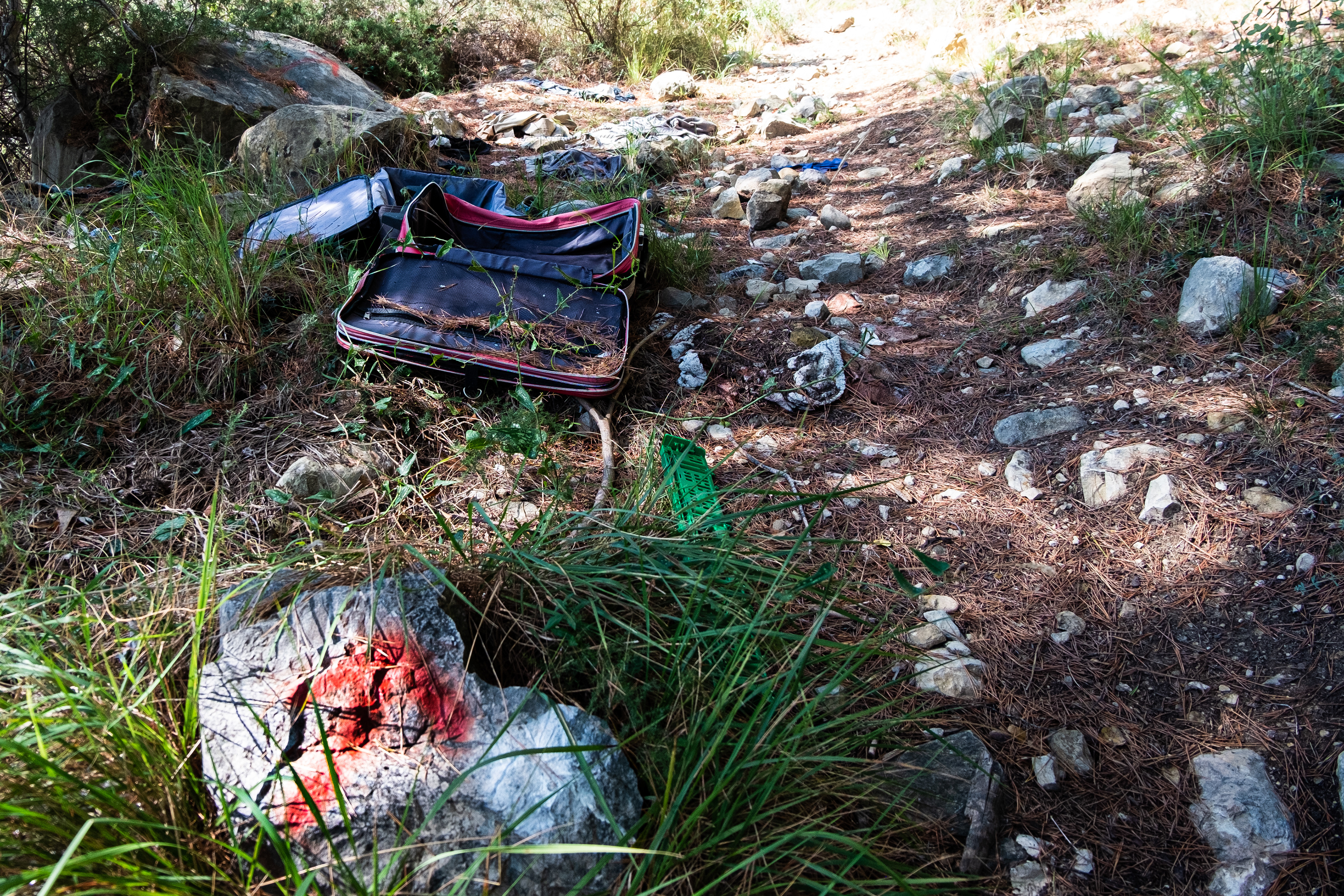 "The death path", a route migrants take to cross Ventimiglia border
