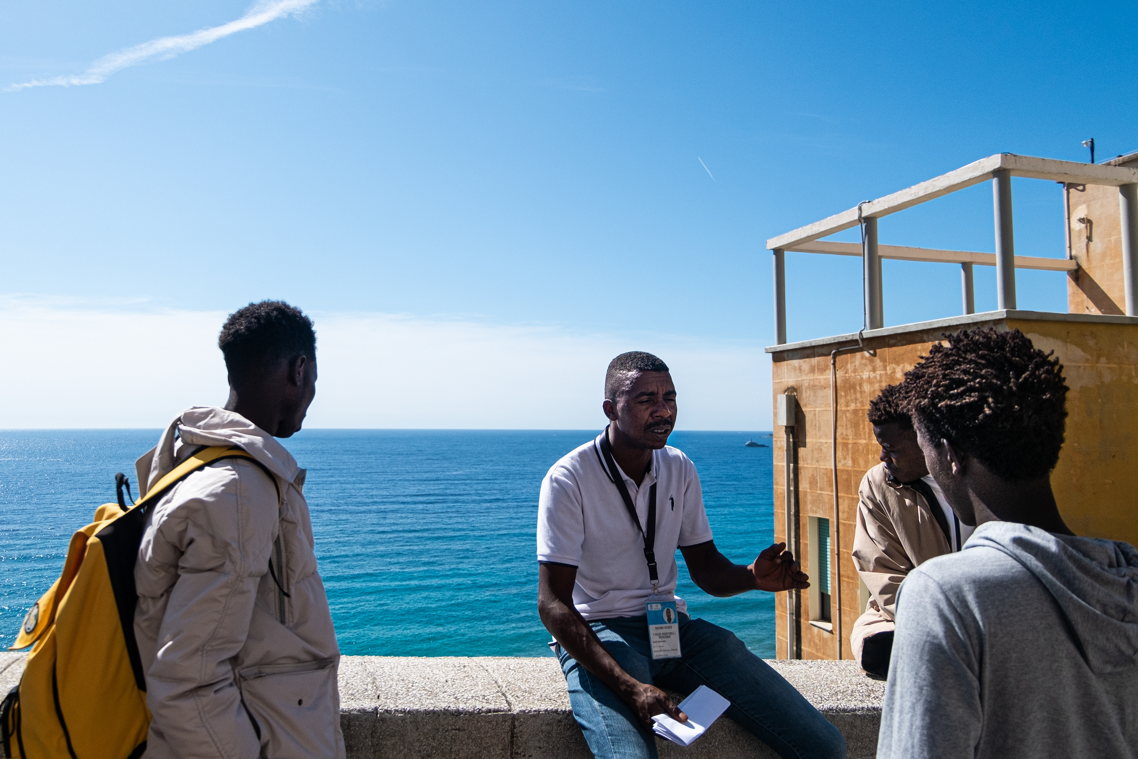 Migrants in Ventimiglia border - Italia