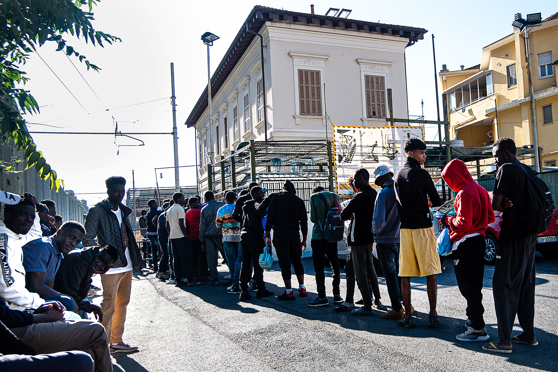 Migrants in Ventimiglia border - Italia