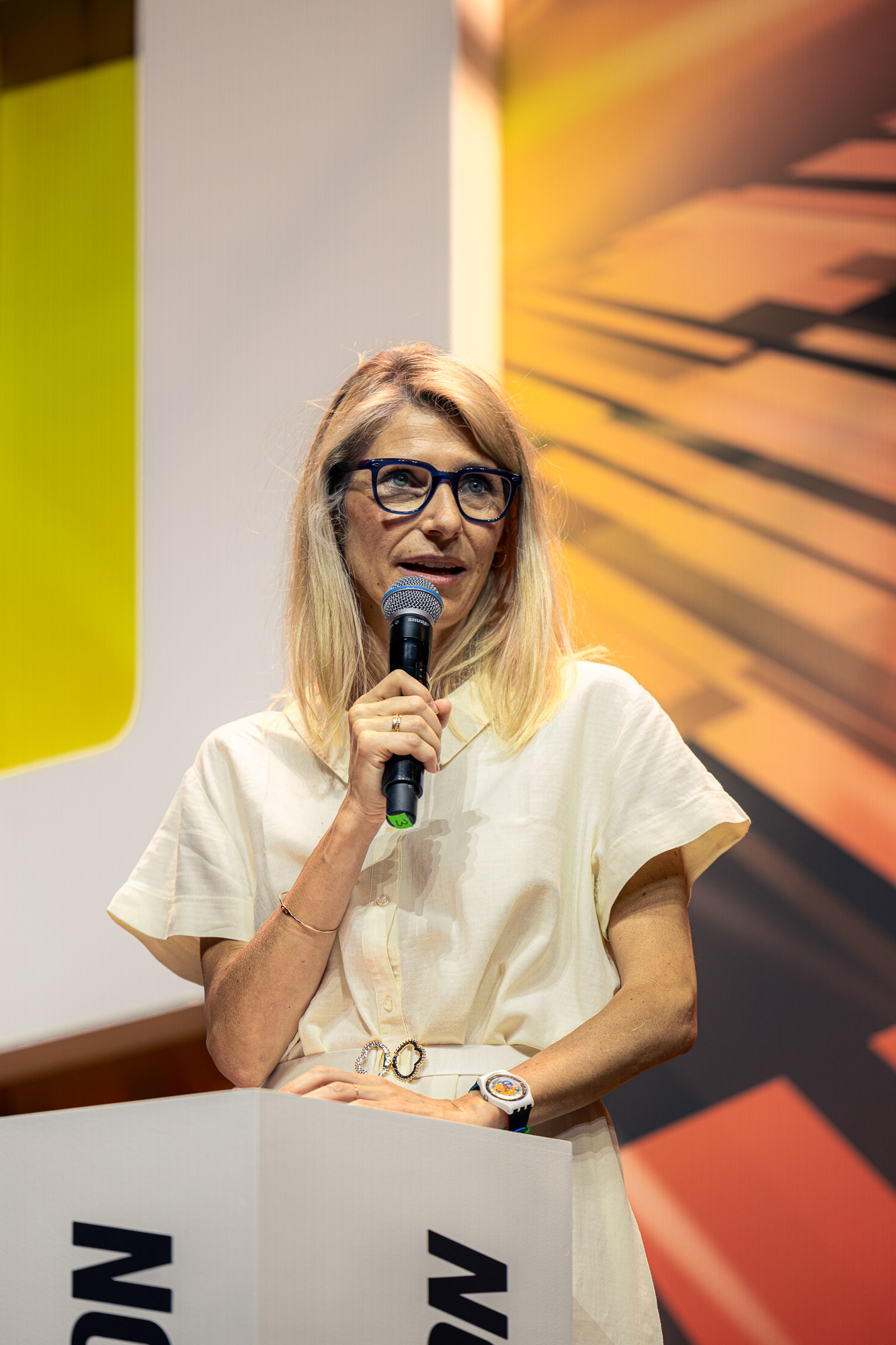 Marie Barsacq, ministre des Sports, de la Jeunesse et de la Vie associative