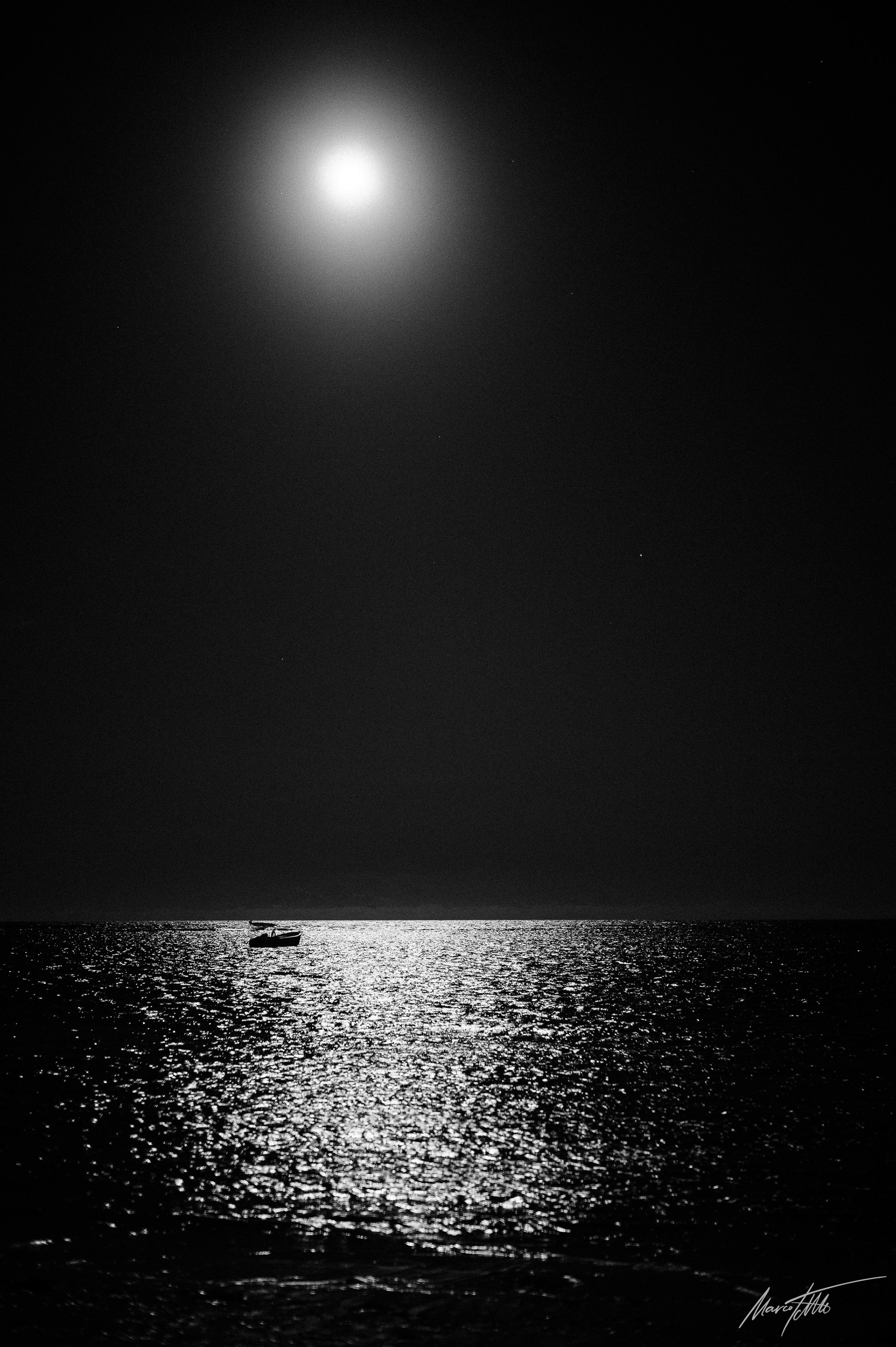 Vollmond am indischen Ozean - Leica SL3