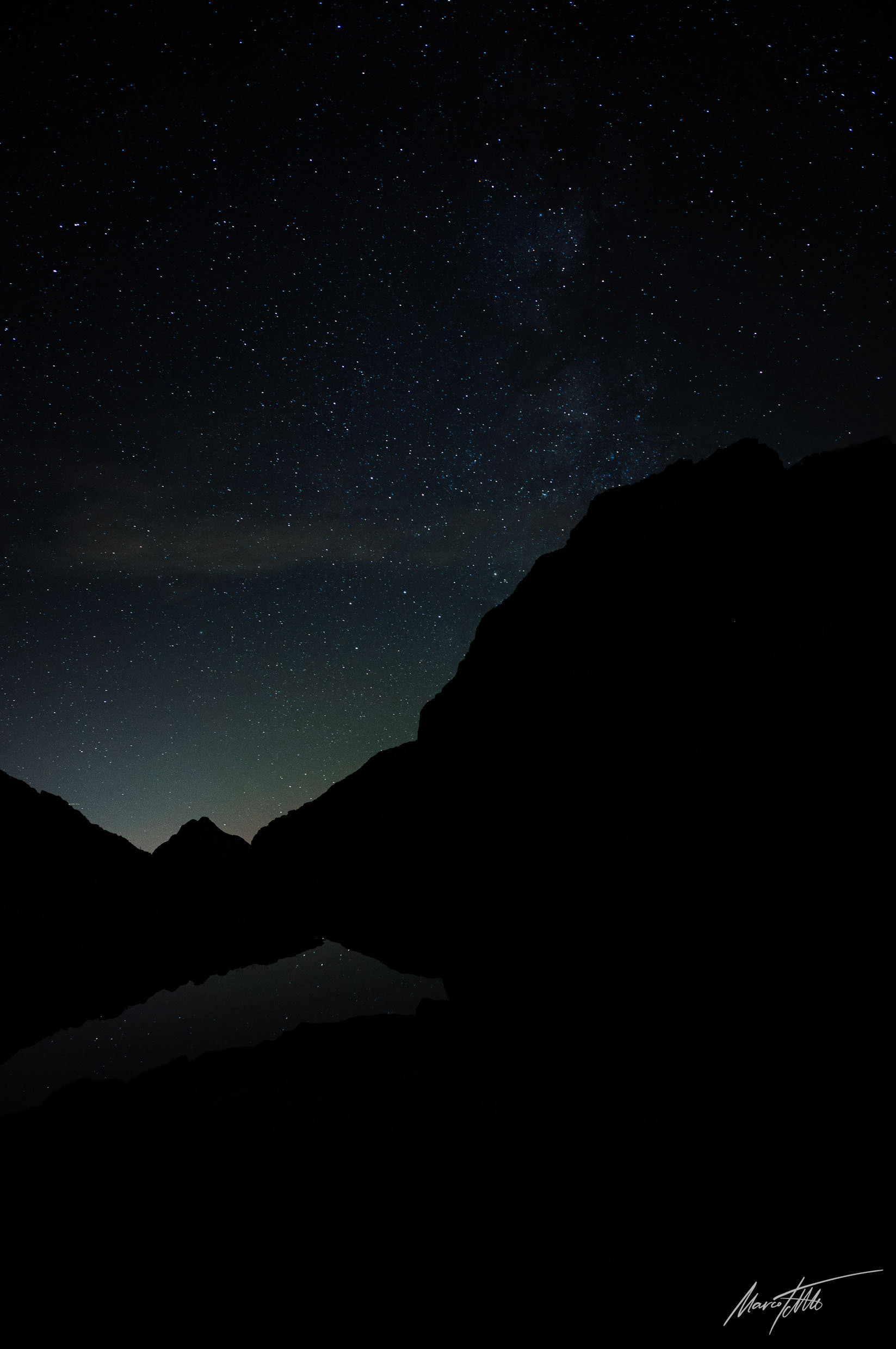 Bergsee bei Nacht - Leica M11 mit Elmarit-M 1:2.8/28