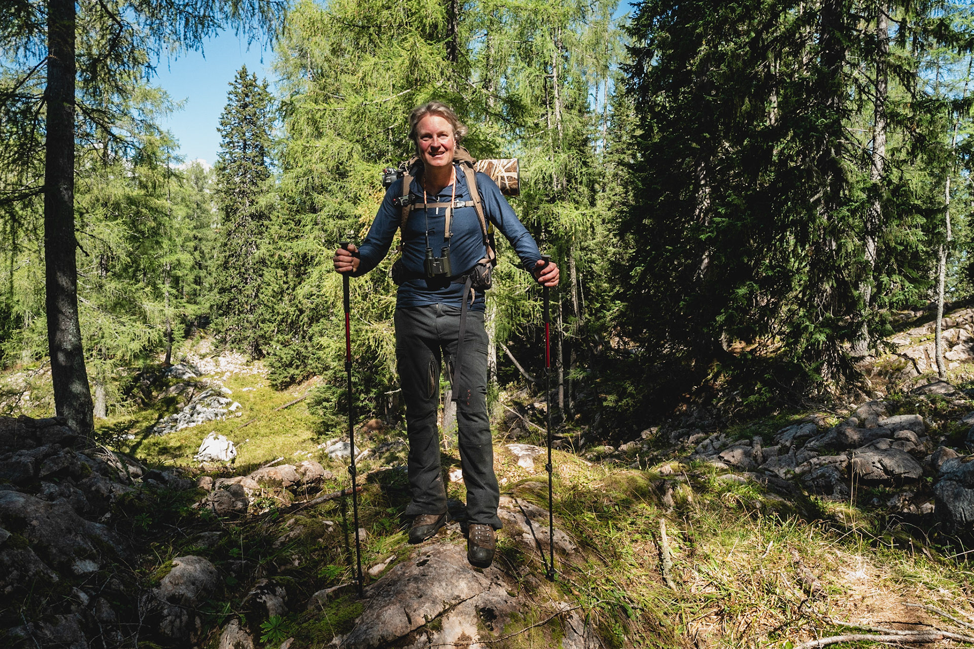 Der Autor, Marco Schütte, ist glücklich und zufrieden mit seiner Tagesausbeute an Fotos.