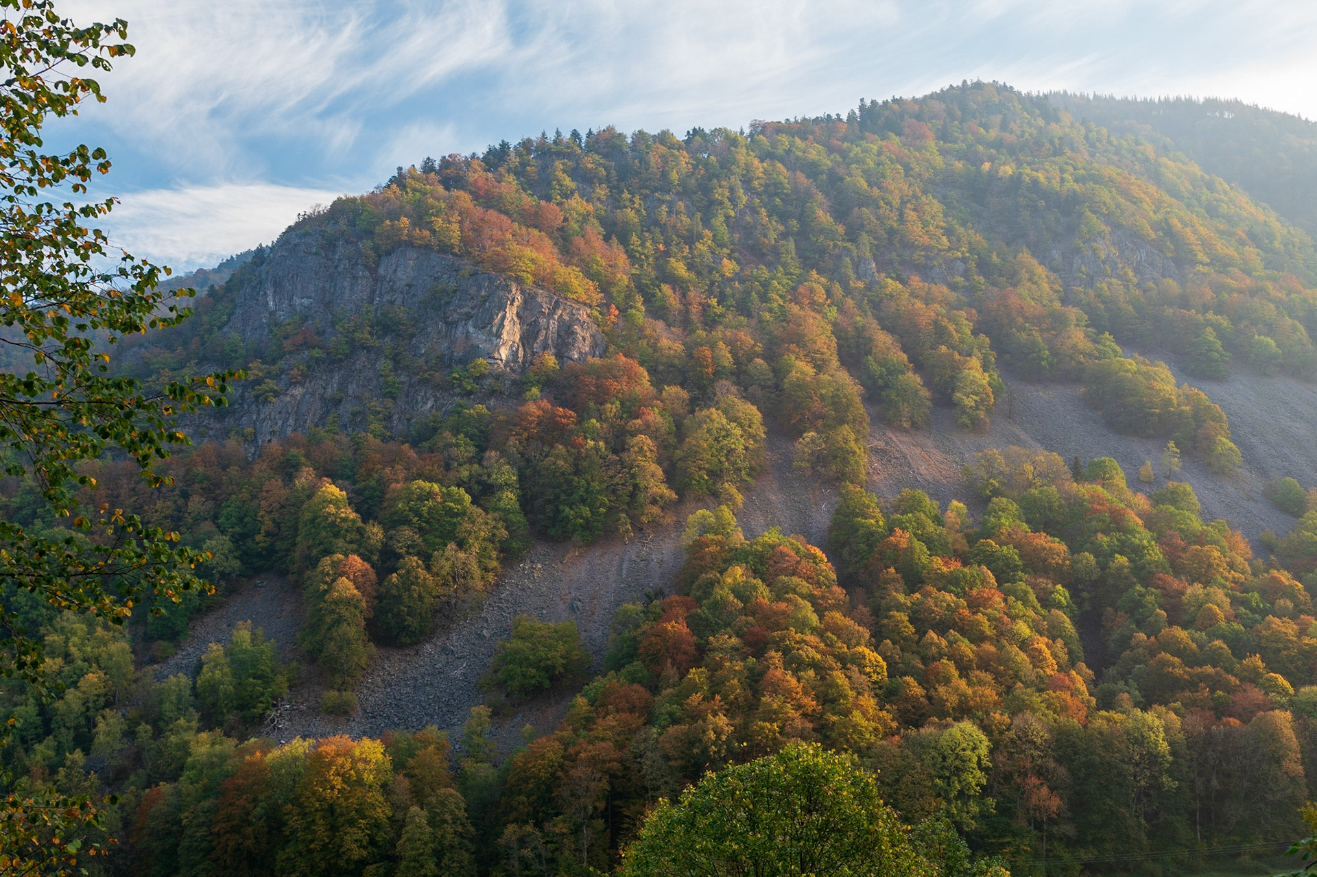 Die Scheibenfelsen im Zastlertal, der Wiege der Schwarzwaldgams.