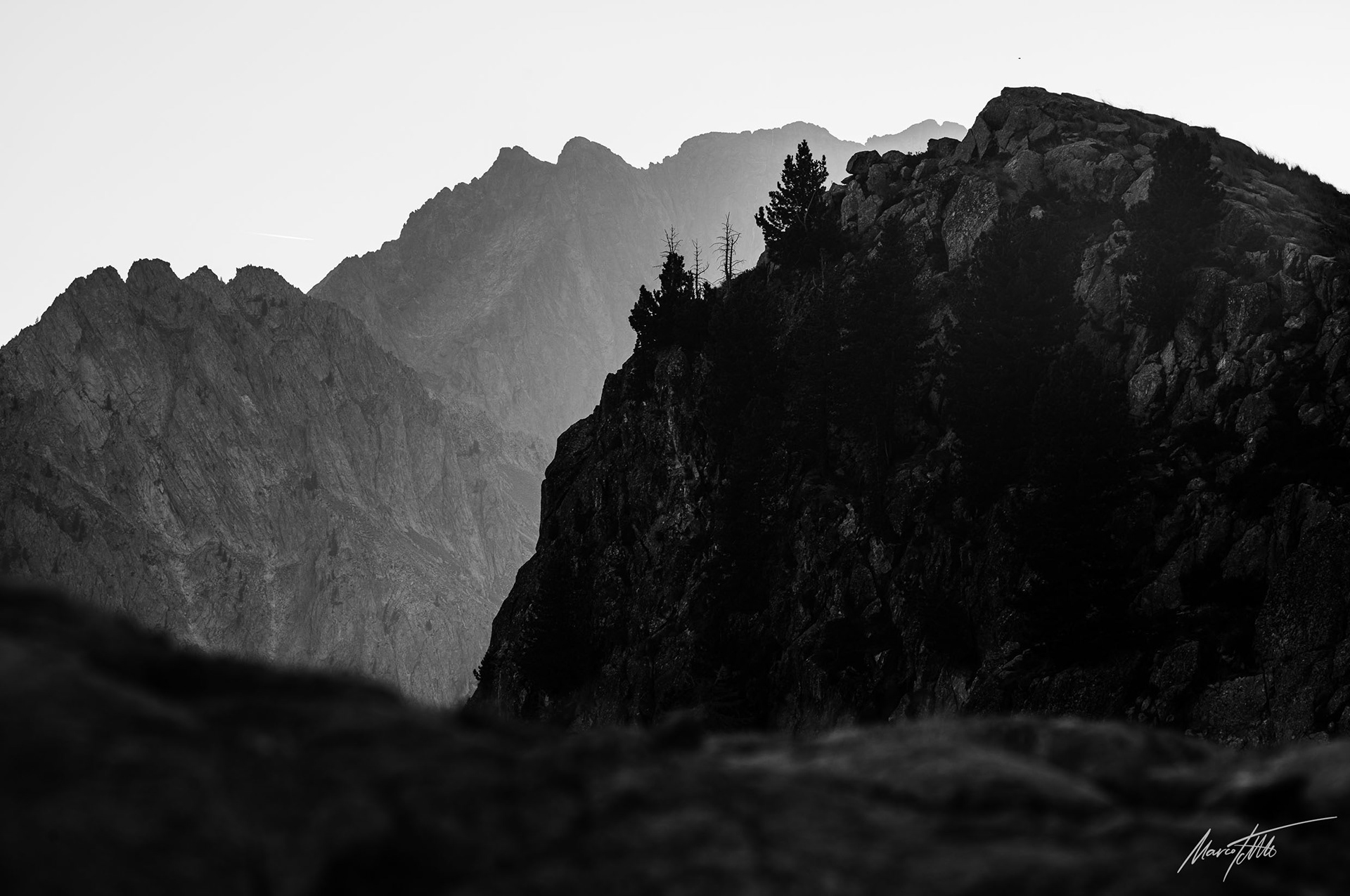 Monte Argentera im Gegenlicht - Leica M11 mit Apo-Telyt-M 1:3.4/135