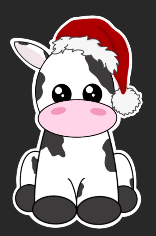 Christmas Cow