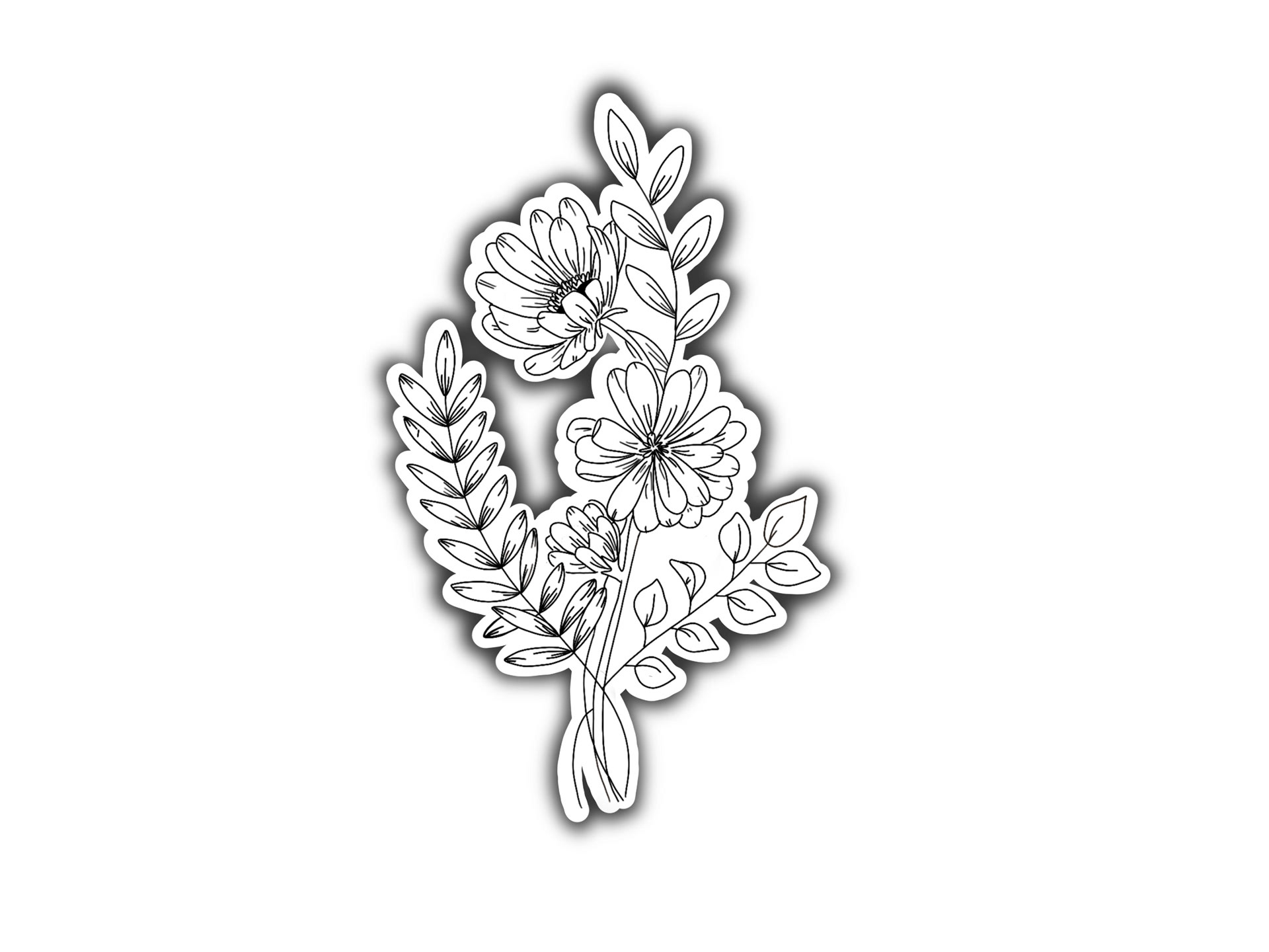 Flower Outline