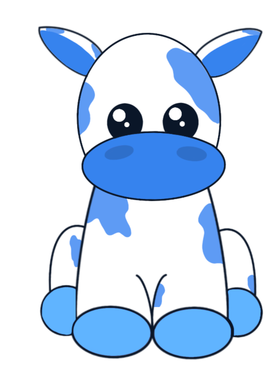 Blueberry Cow