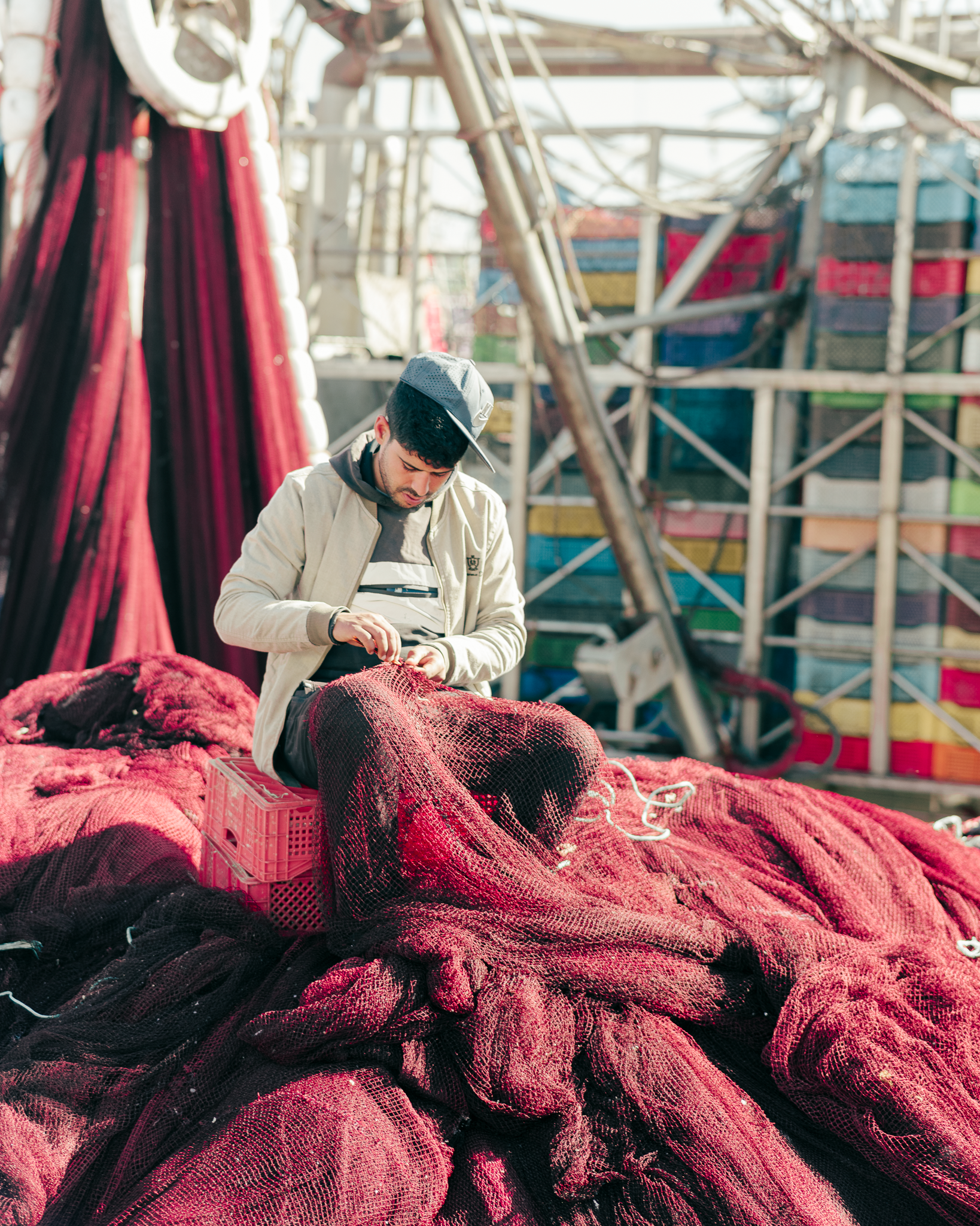 Essaouira Fish Market, Morocco