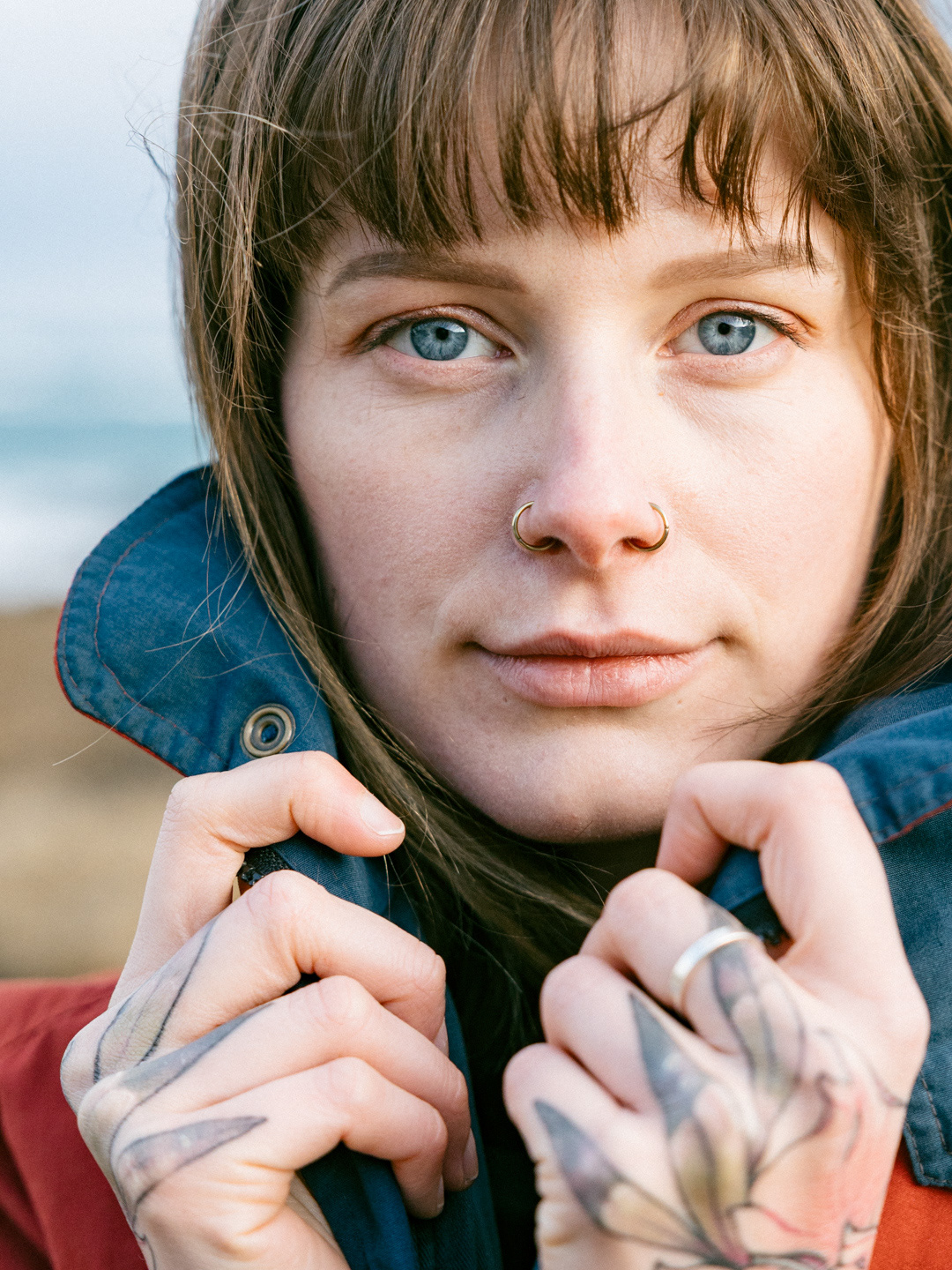 Kat at Princess Bay, Wellington