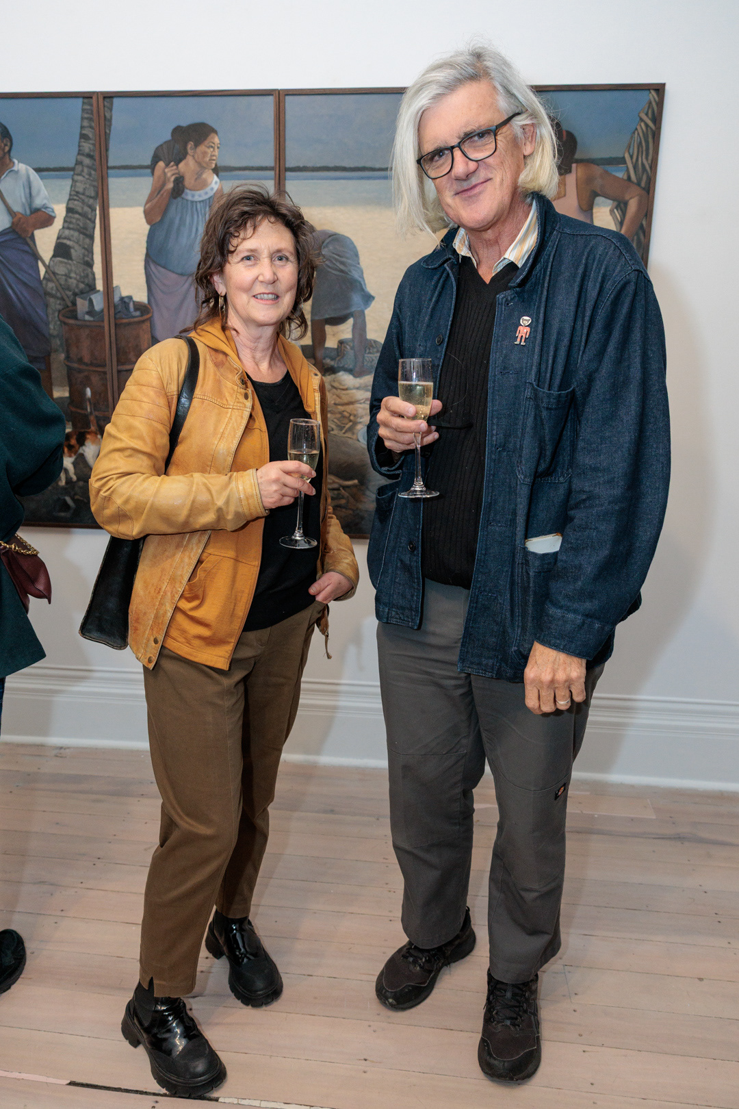 Attendees at Dame Robyn White's opening