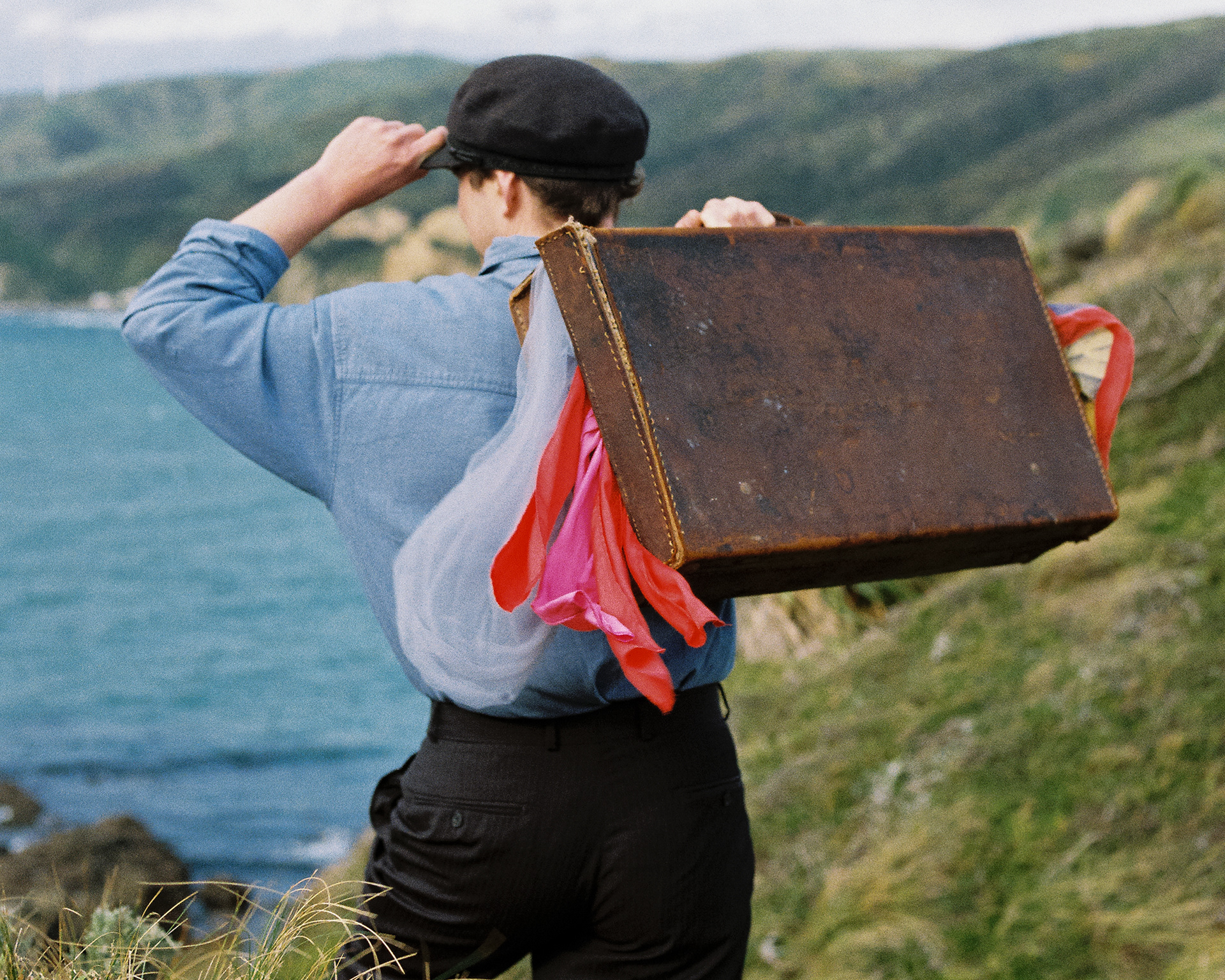 Shot on 35mm film at Makara, Wellington, ft. John.