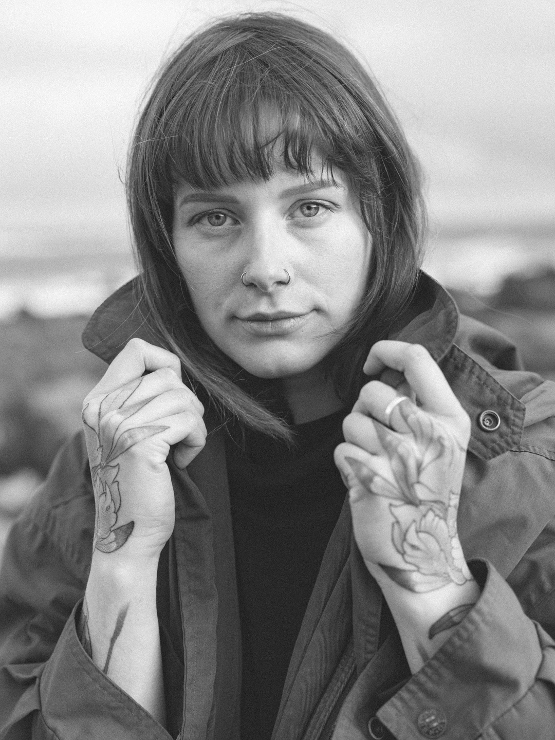 Kat at Princess Bay, Wellington