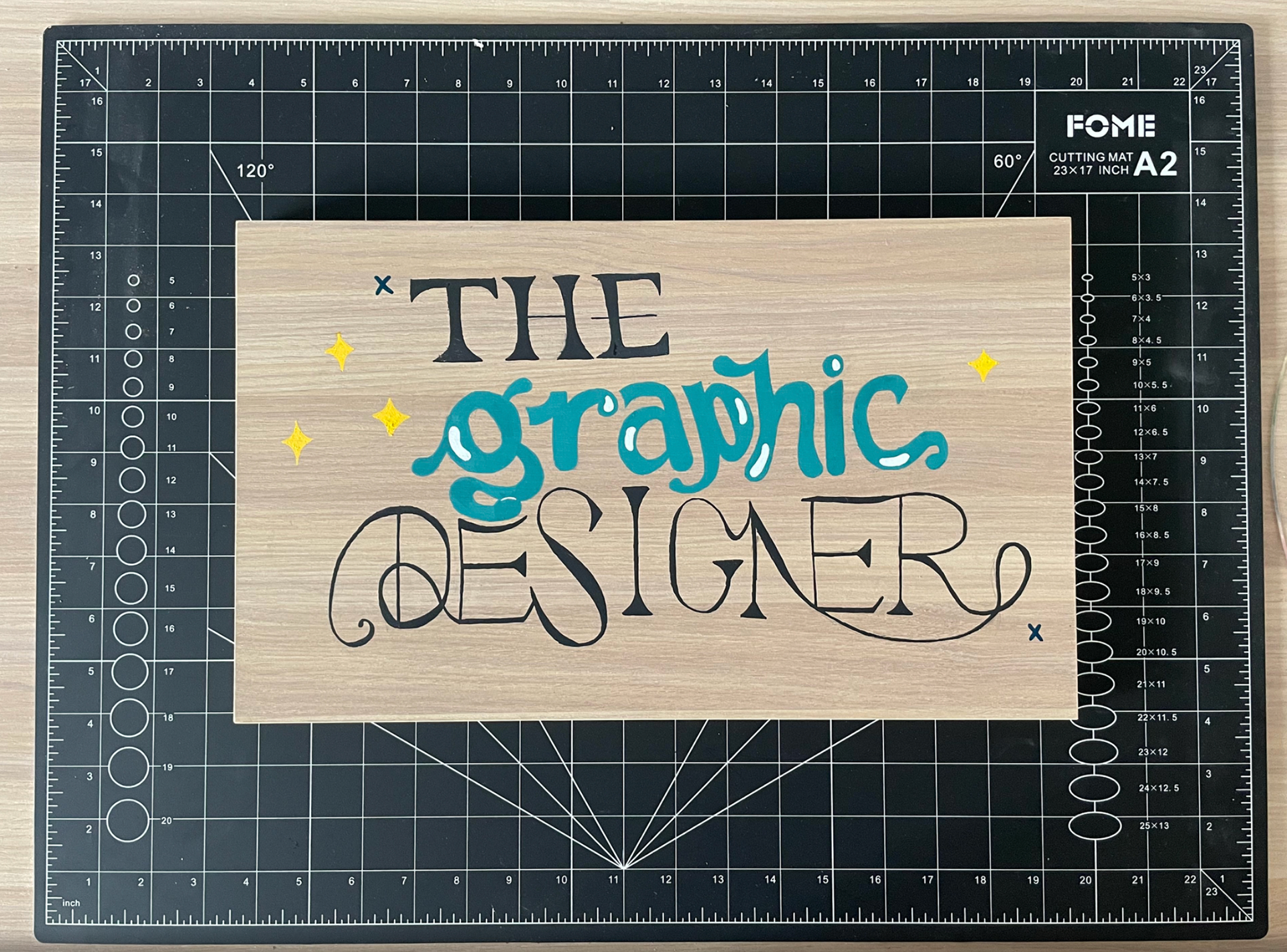 The Graphic Designer sign
