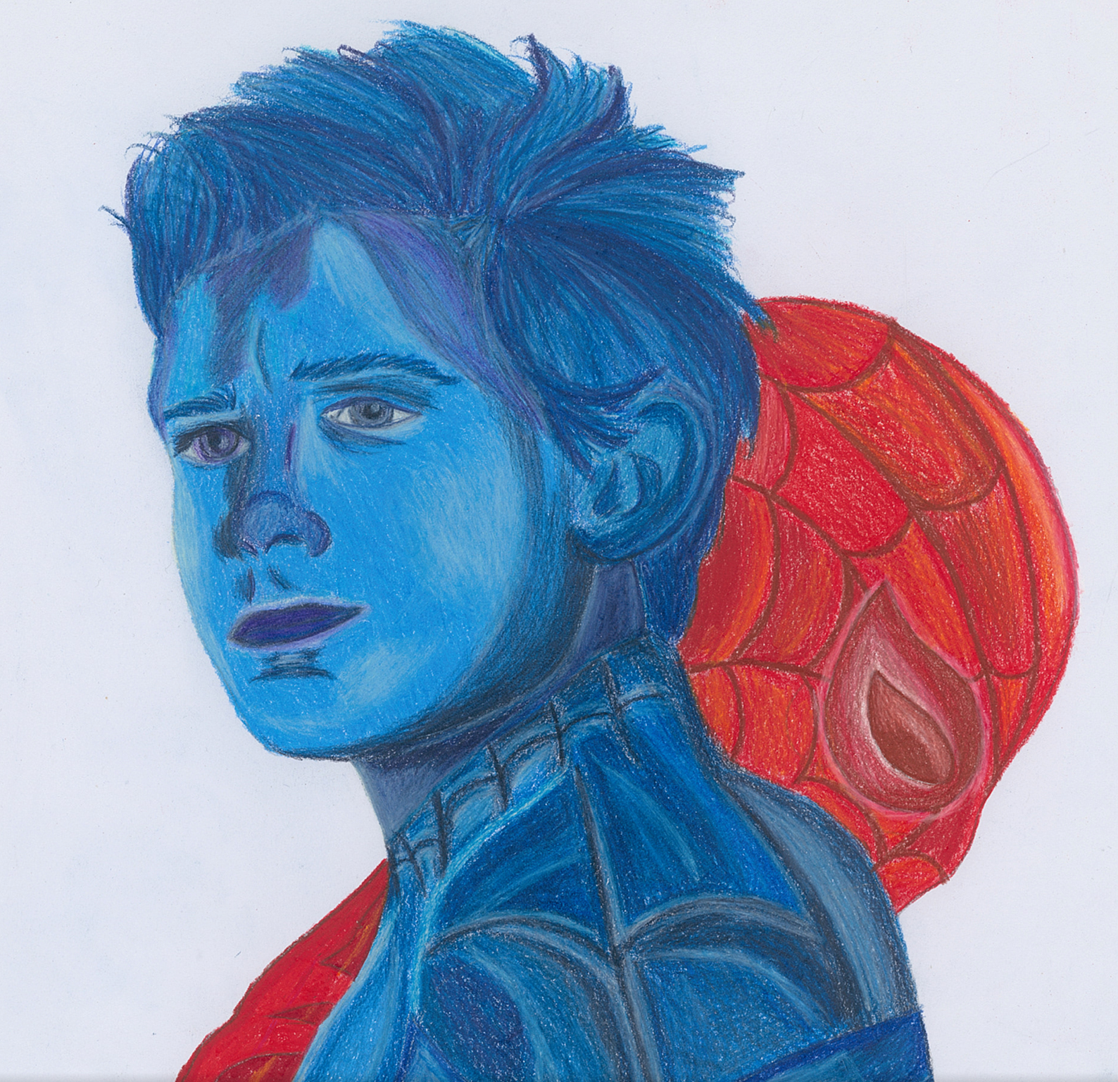 Petey x Spidey drawing
