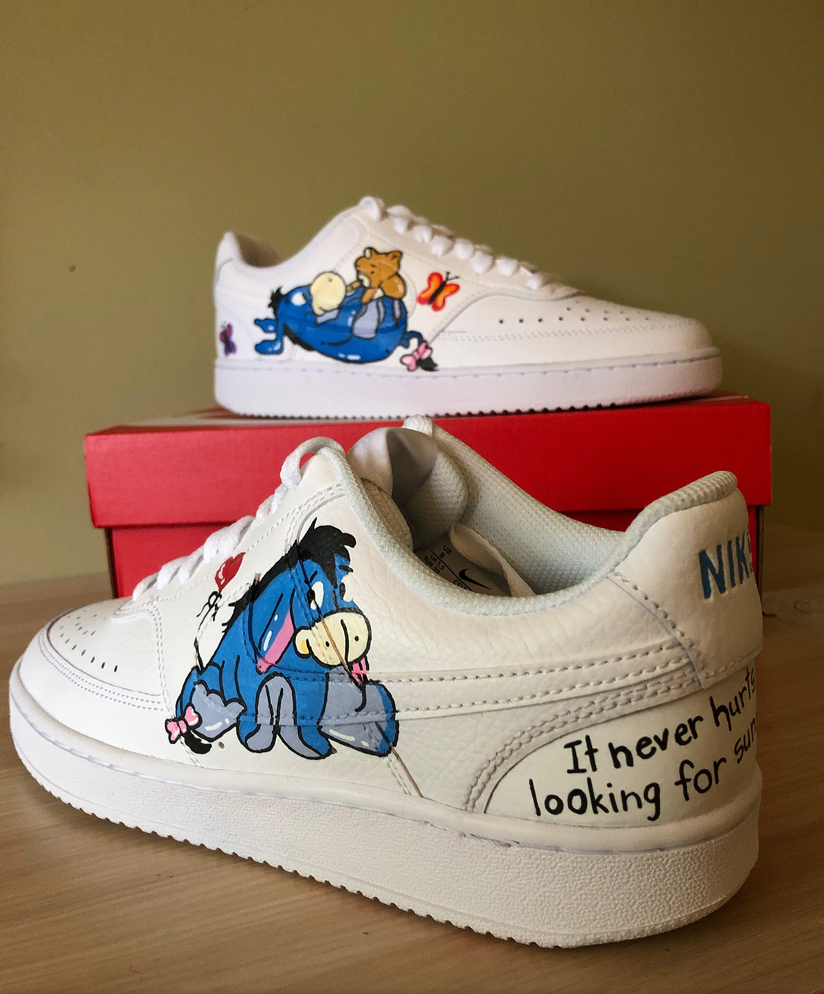 Eeyore shoe customization