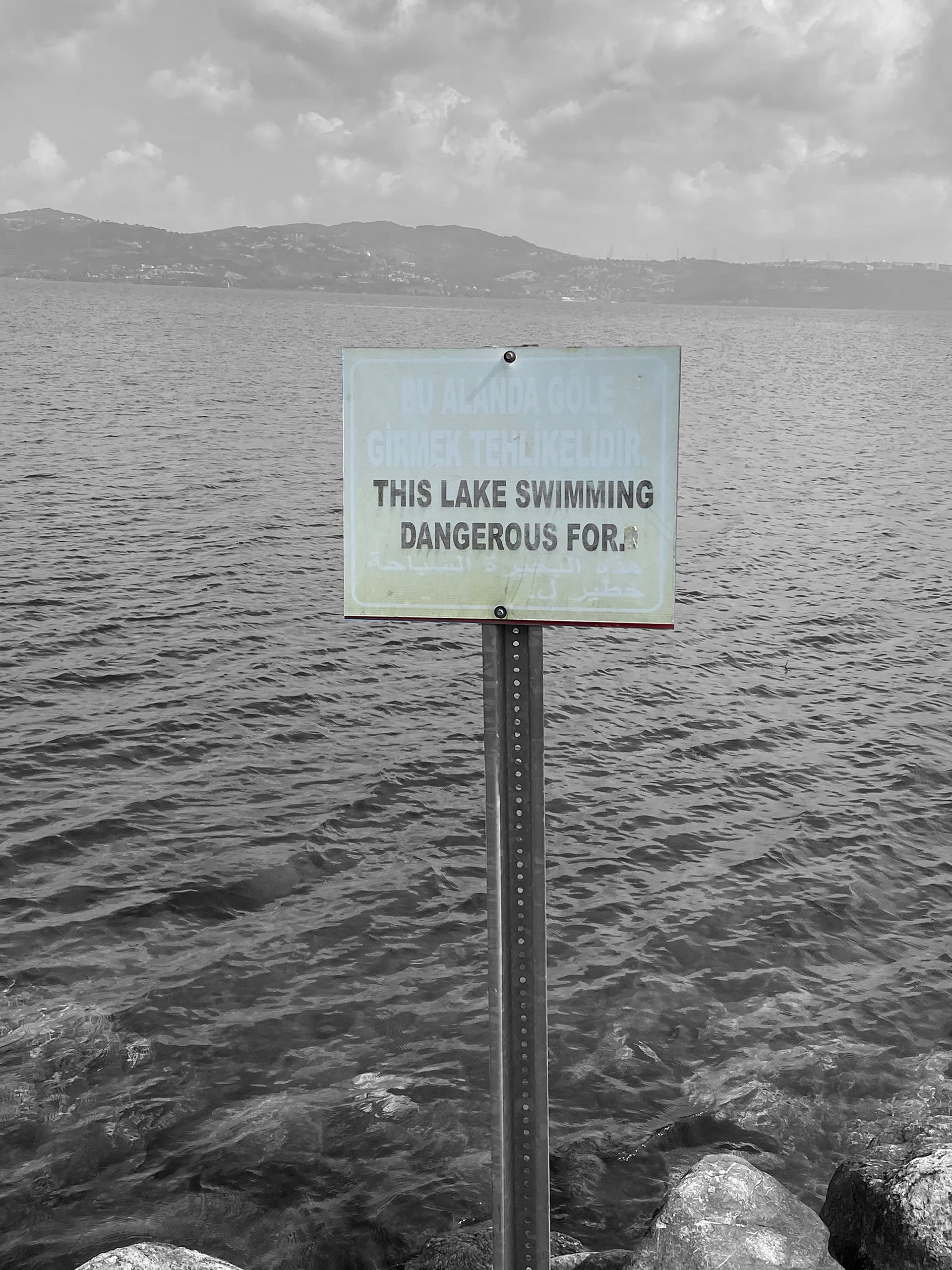 This Lake Swimming Dangerous For