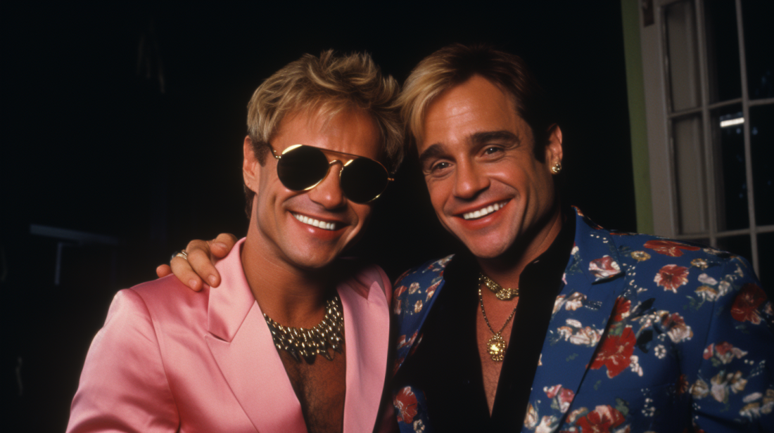 elton John and tony danza