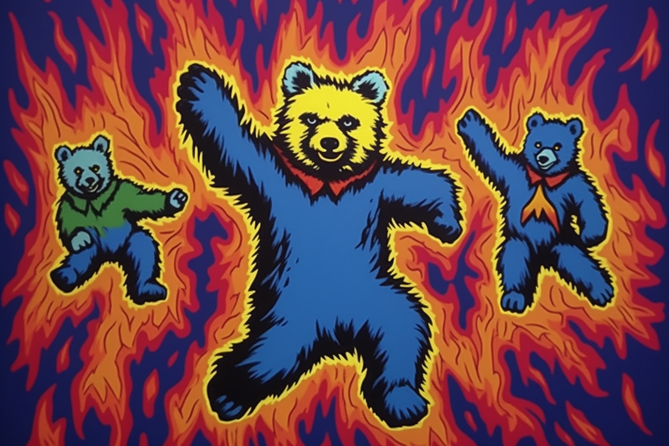 Grateful Dead bears