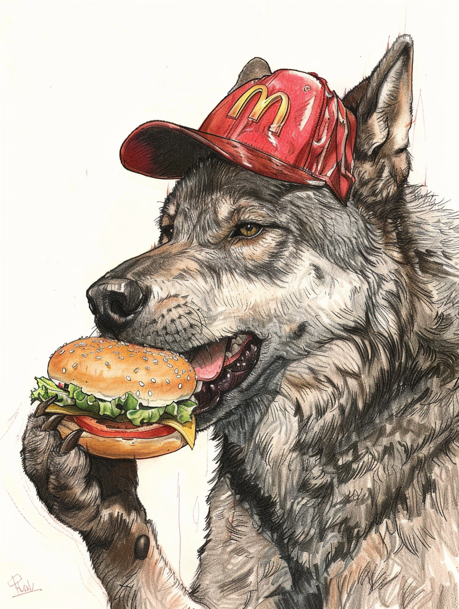 fast food furry