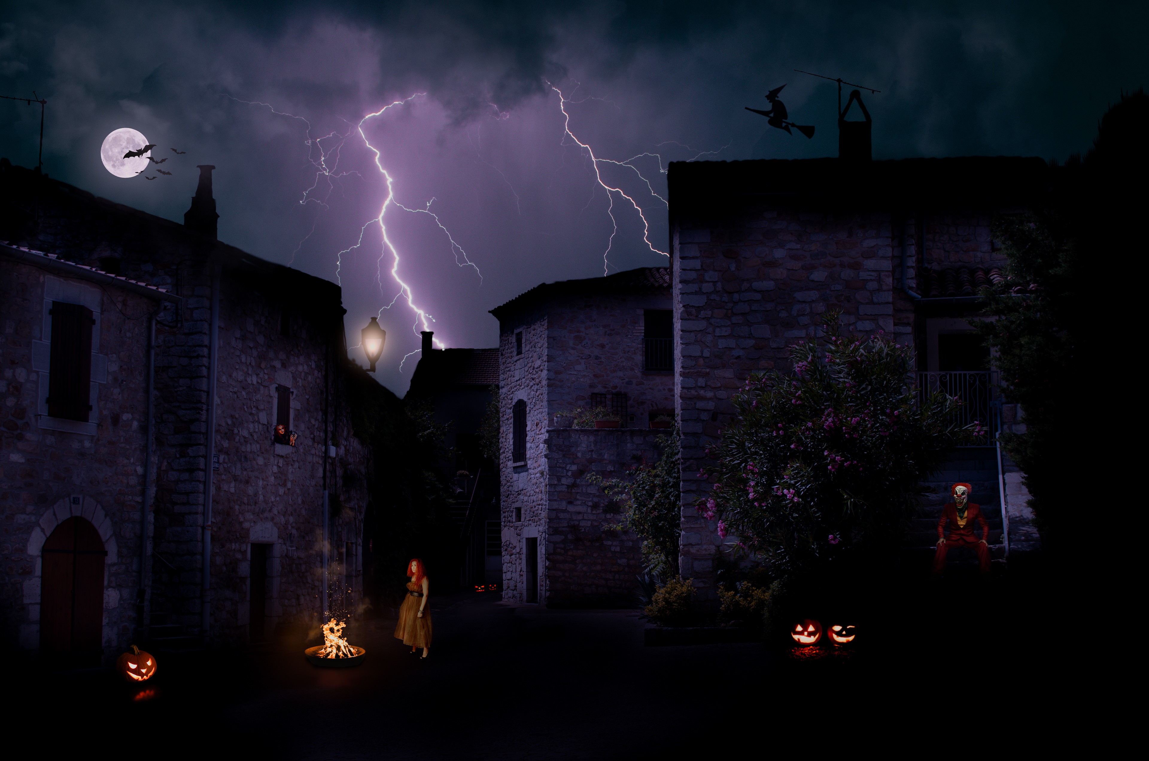 Halloween Village