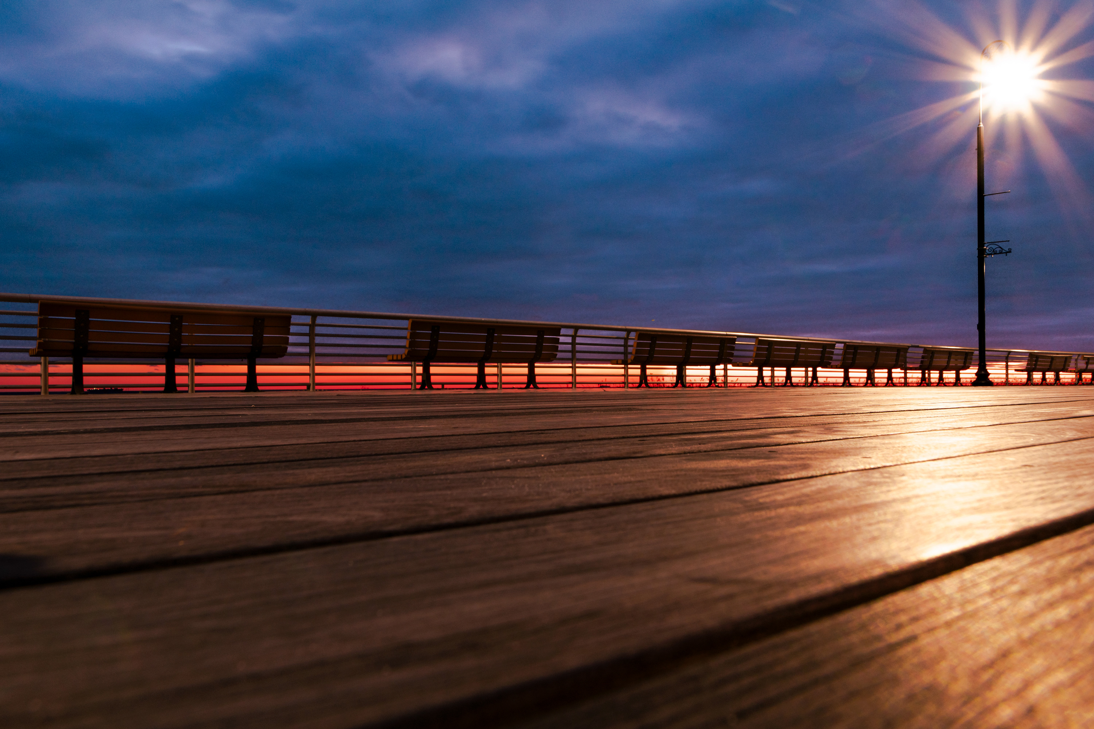 Golden Light, Long Beach Boardwalk