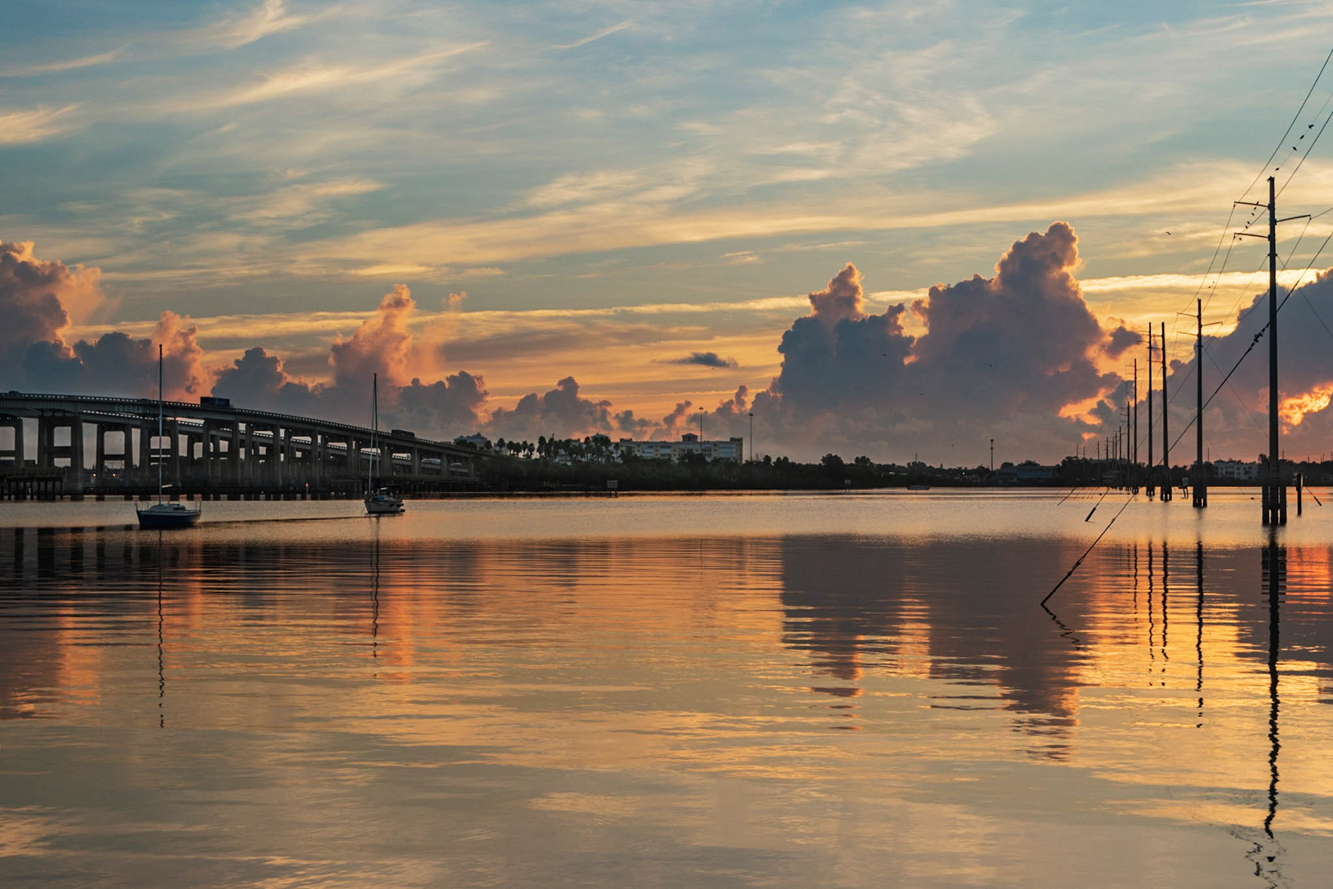 Morning Reflection, Cocoa Village