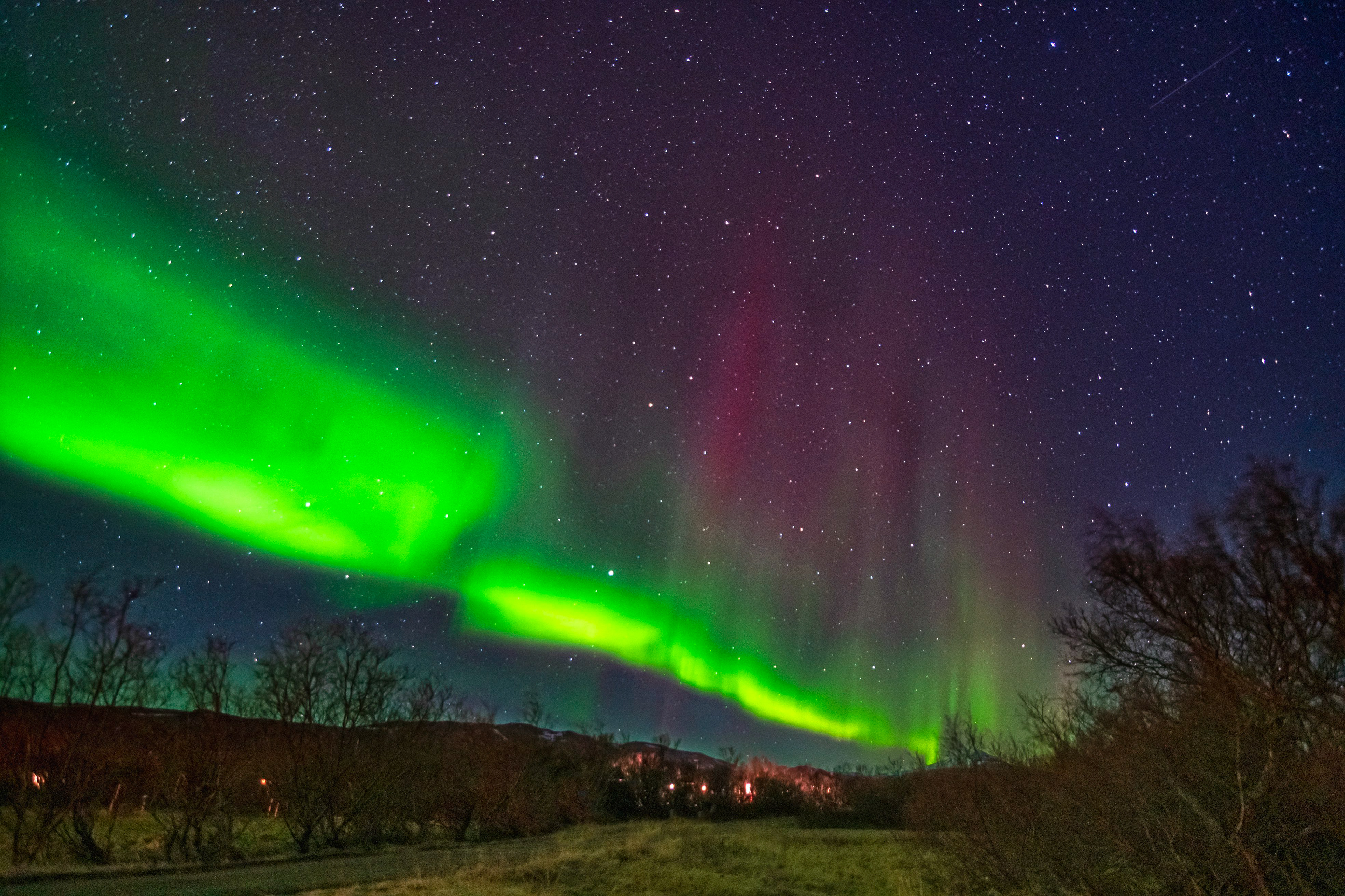 Dancing Lights, Hussafell Iceland