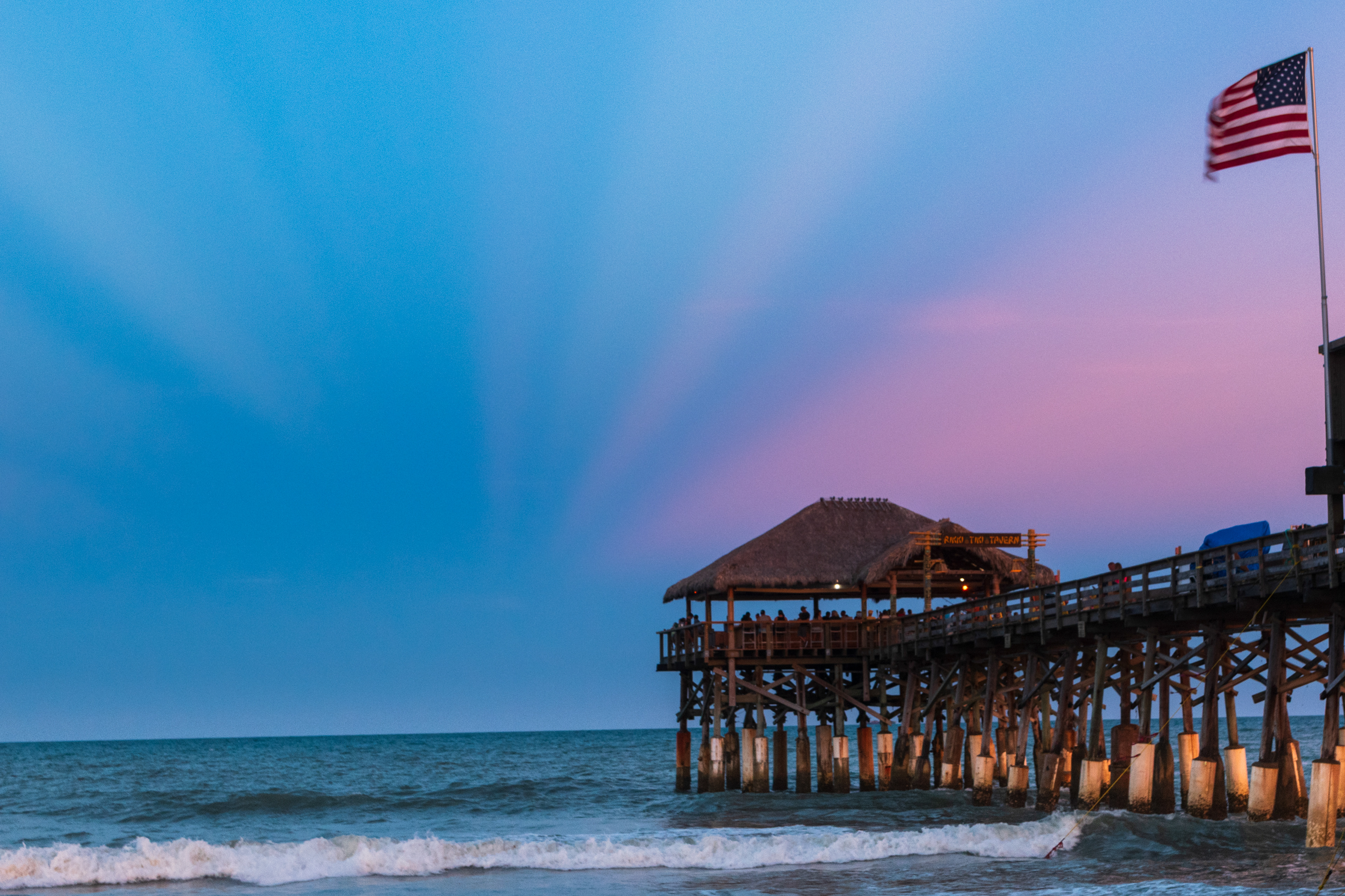 Heat Rays, Cocoa Beach Pier Florida