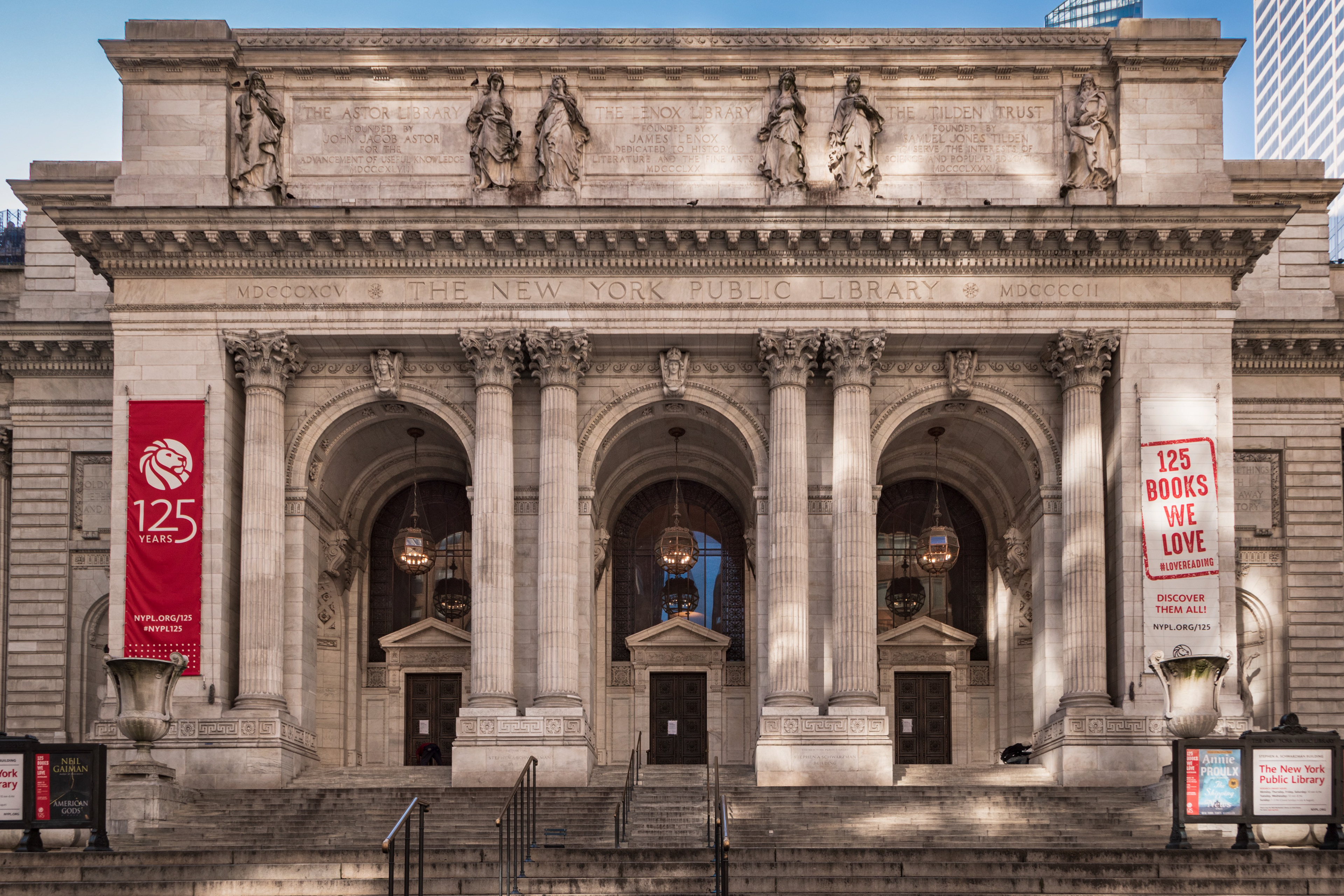 New York Public Library, 5th Ave NYC 