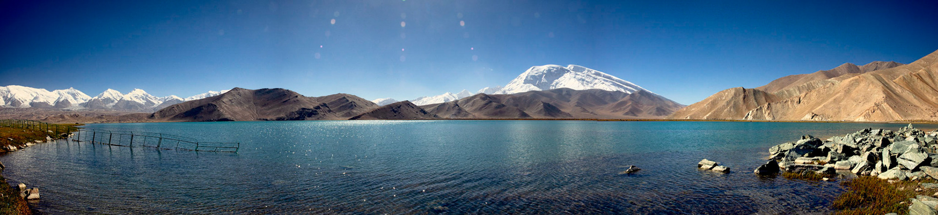 Lake Karakoram along the Chinese - Pakistan border.