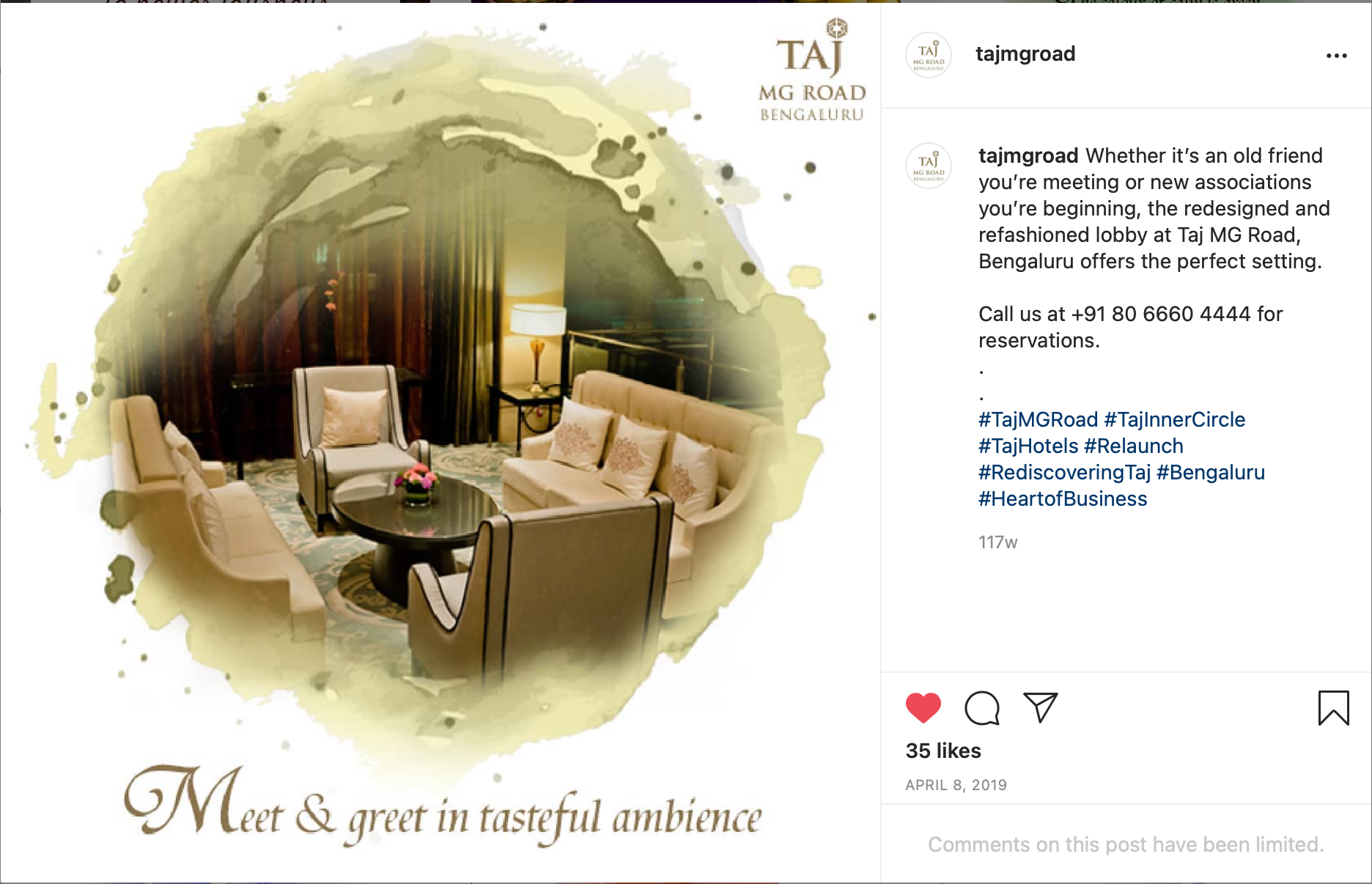 Taj MG Road