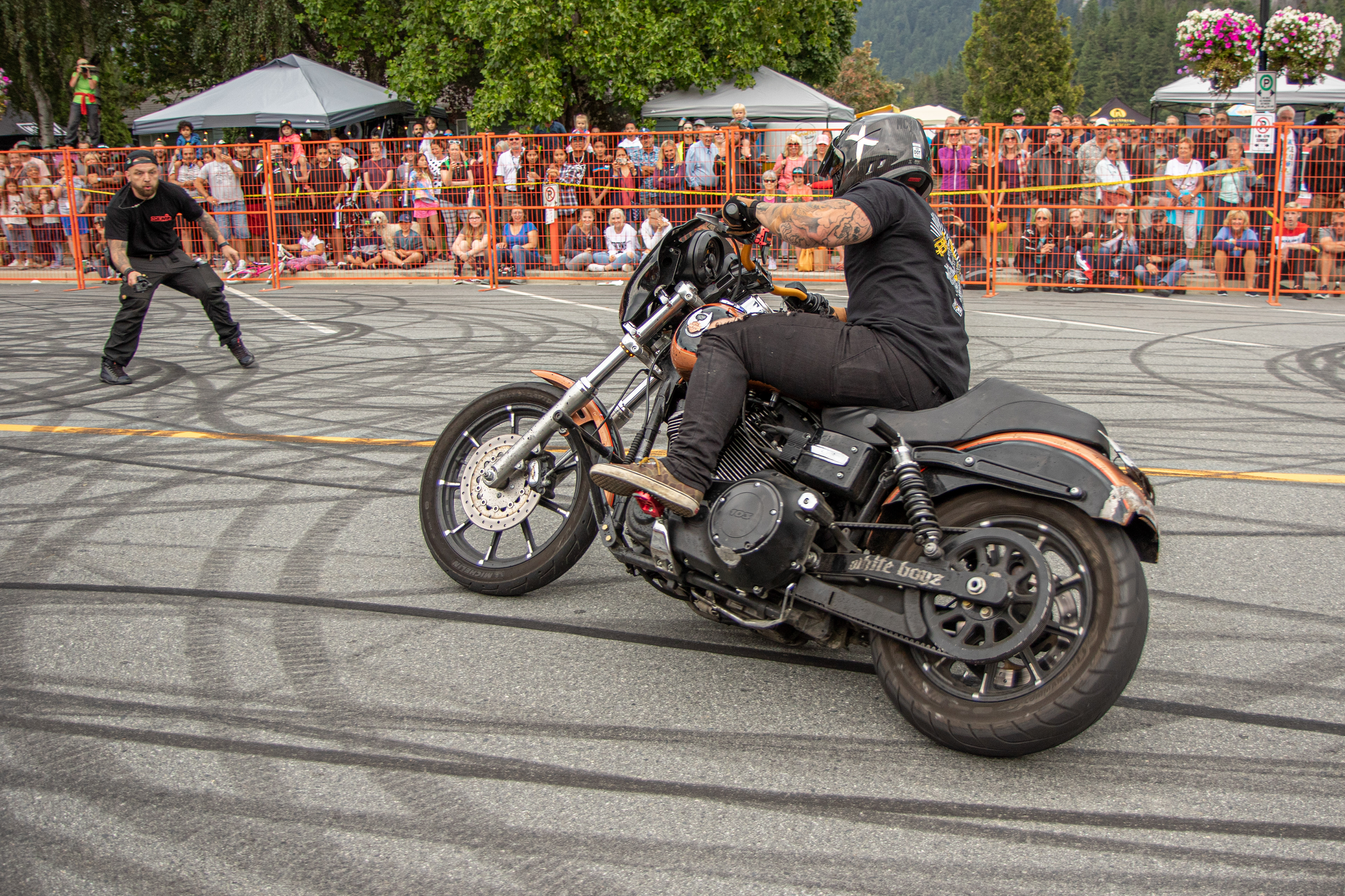 Jesse Ryan at the Squamish Motorcycle Festival 2019