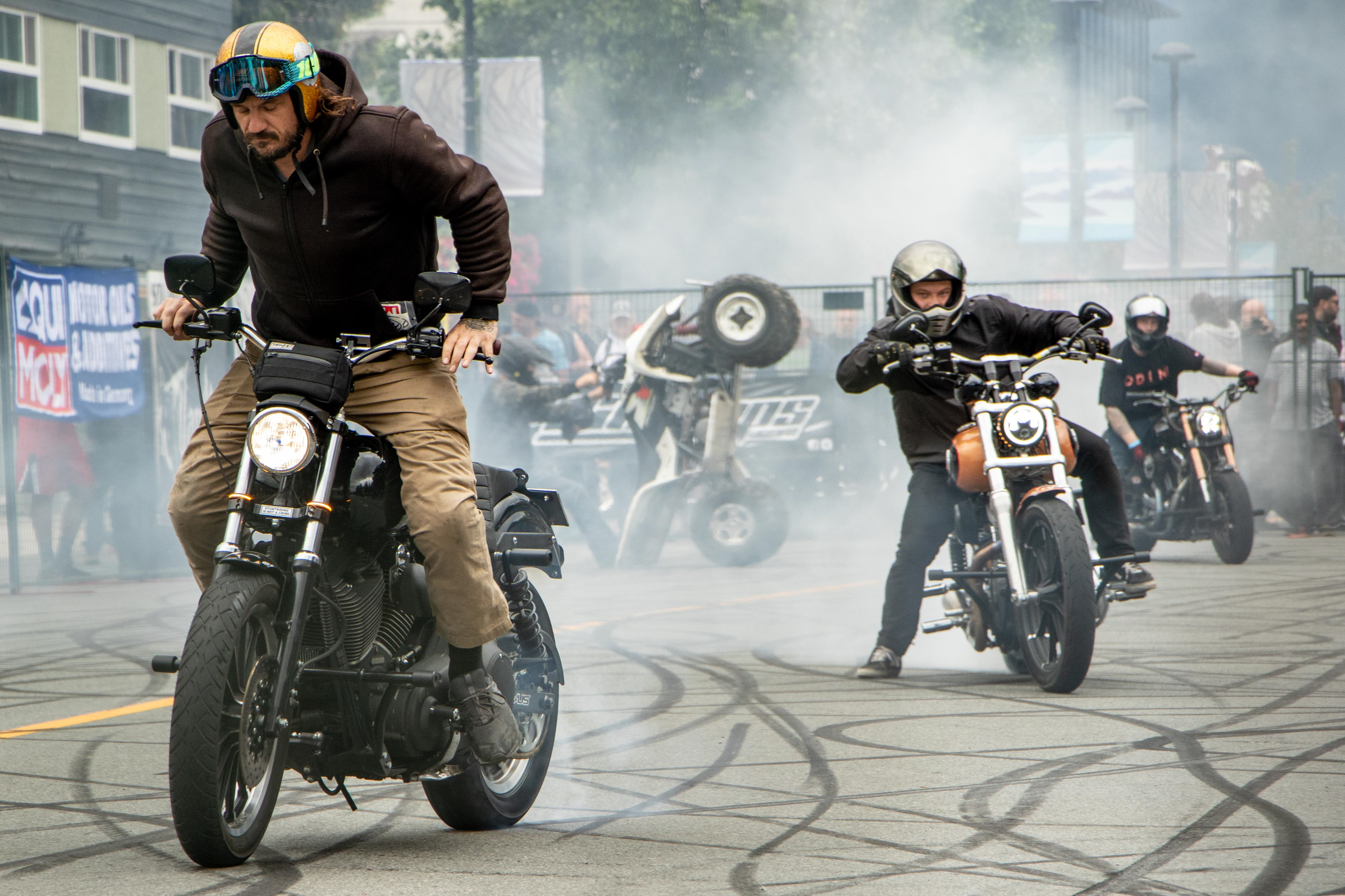 VanCity Stunters at the Squamish Motorcycle Festival 2018