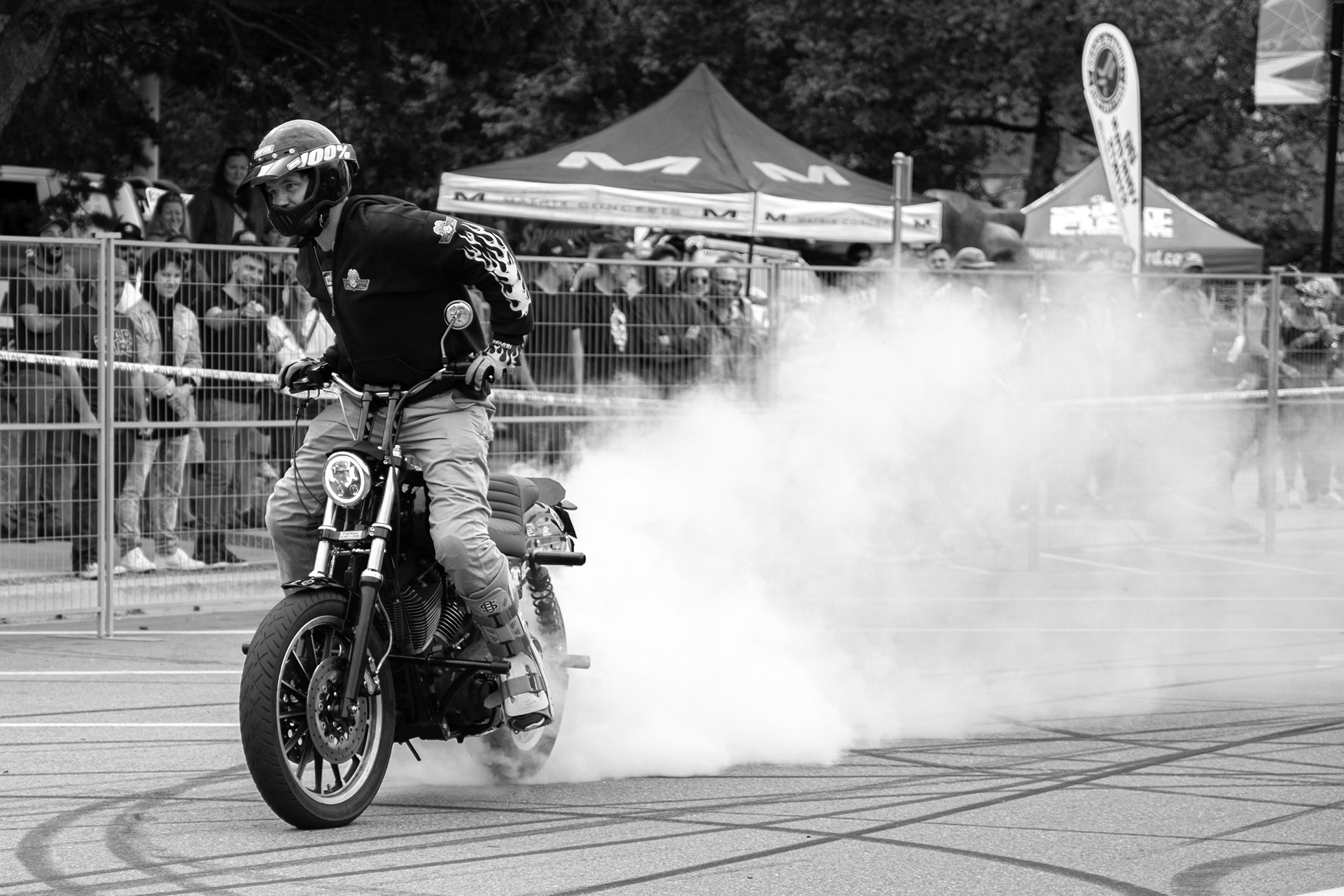 Dboy Sanzhez at the Squamish Motorcycle Festival 2019